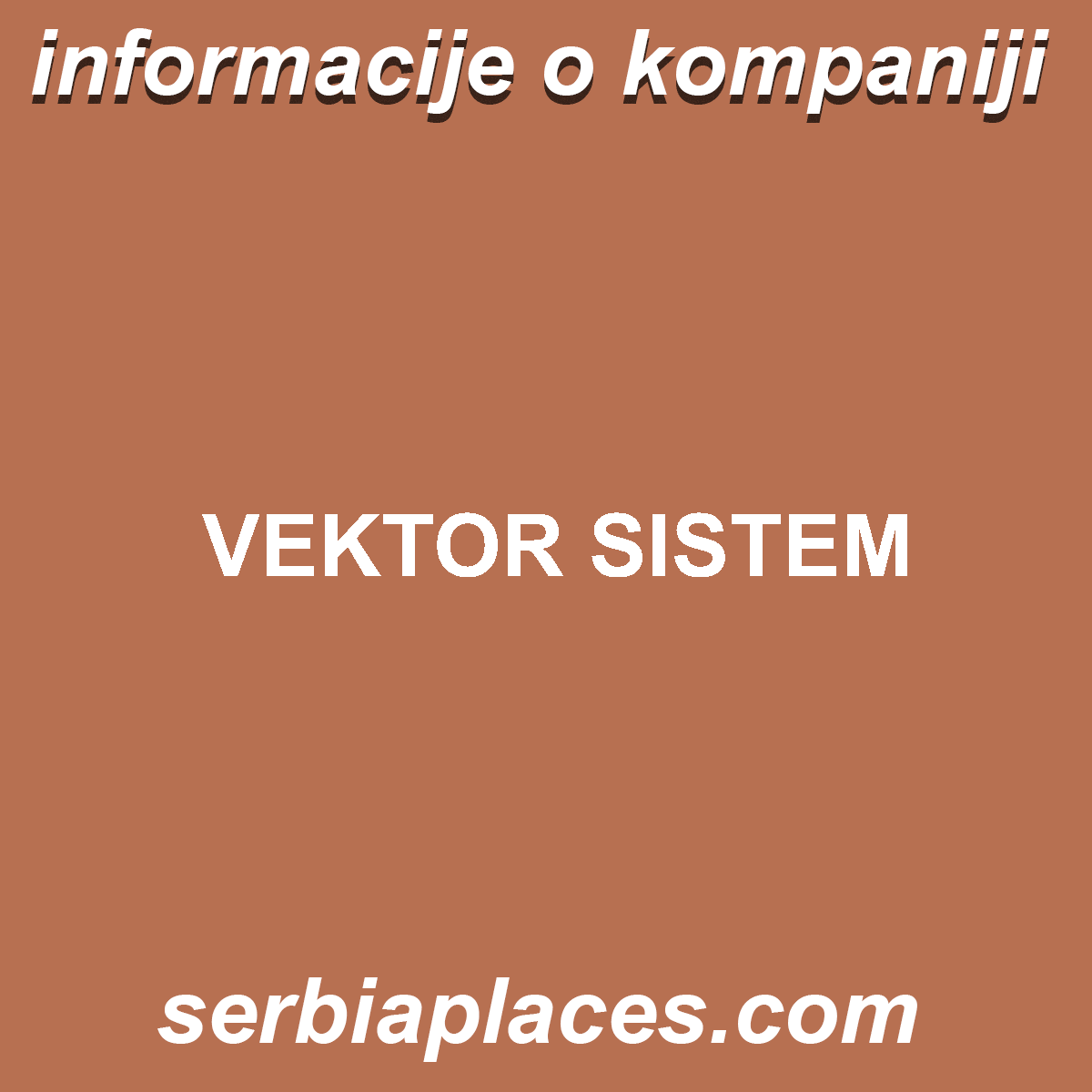 VEKTOR SISTEM