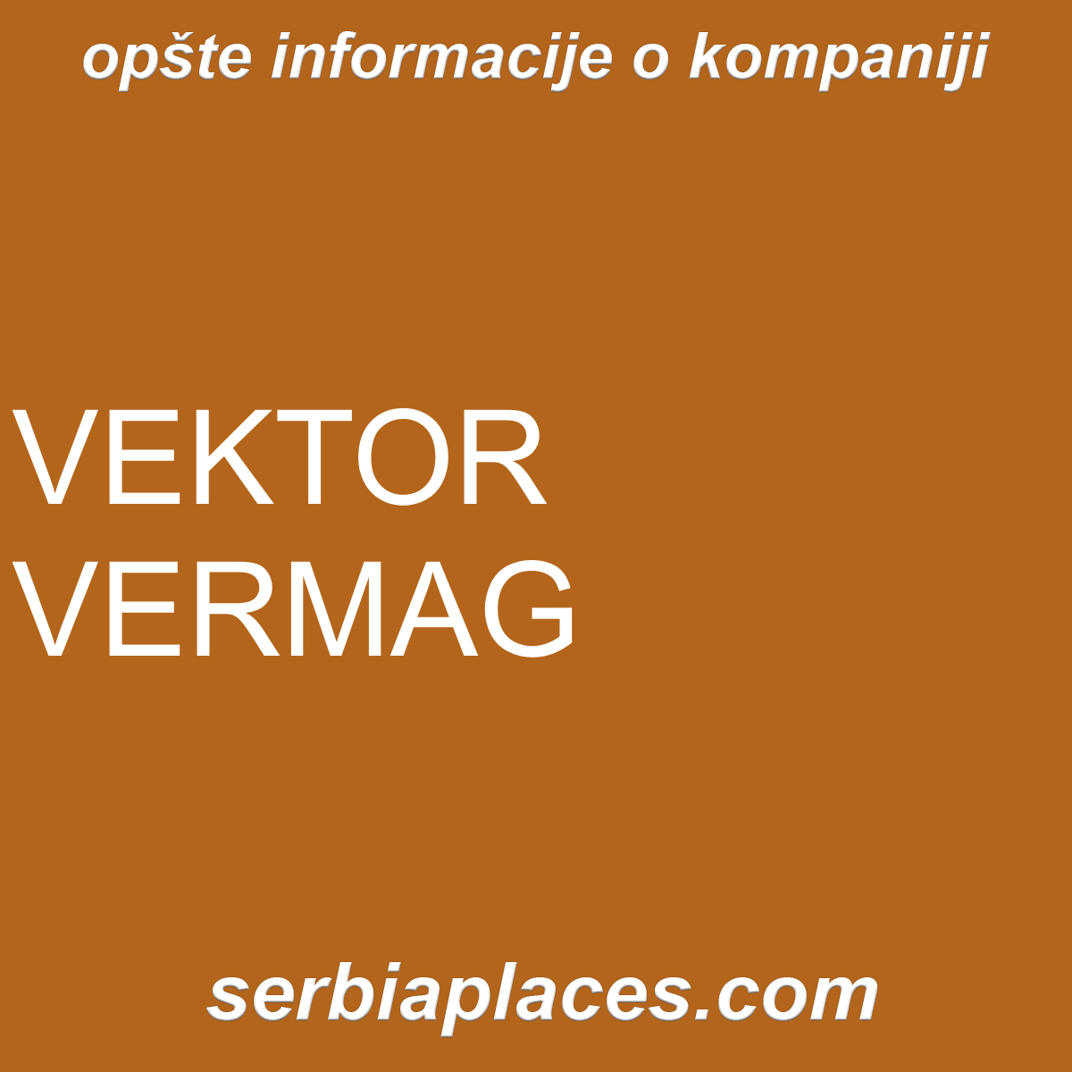 VEKTOR VERMAG