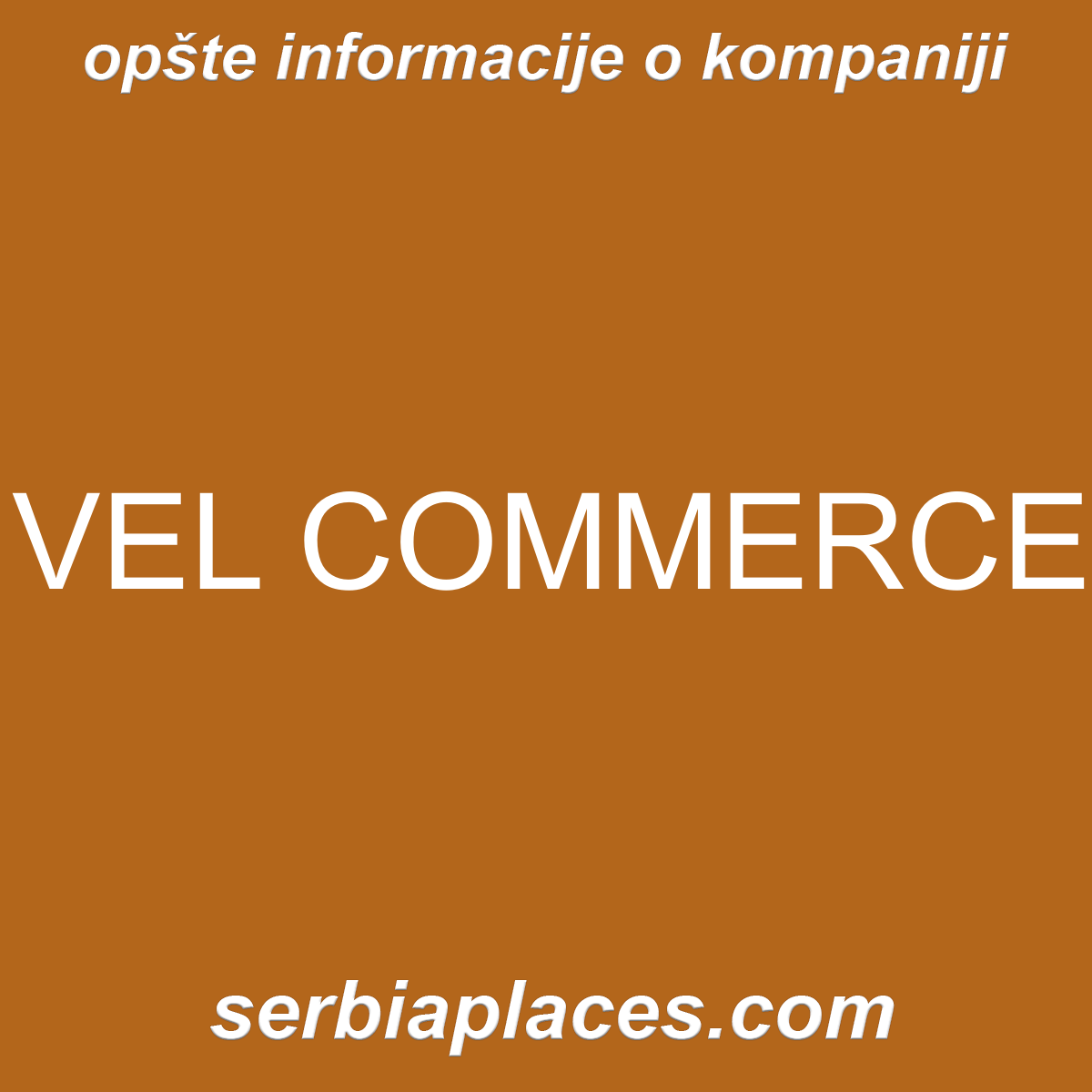 VEL COMMERCE