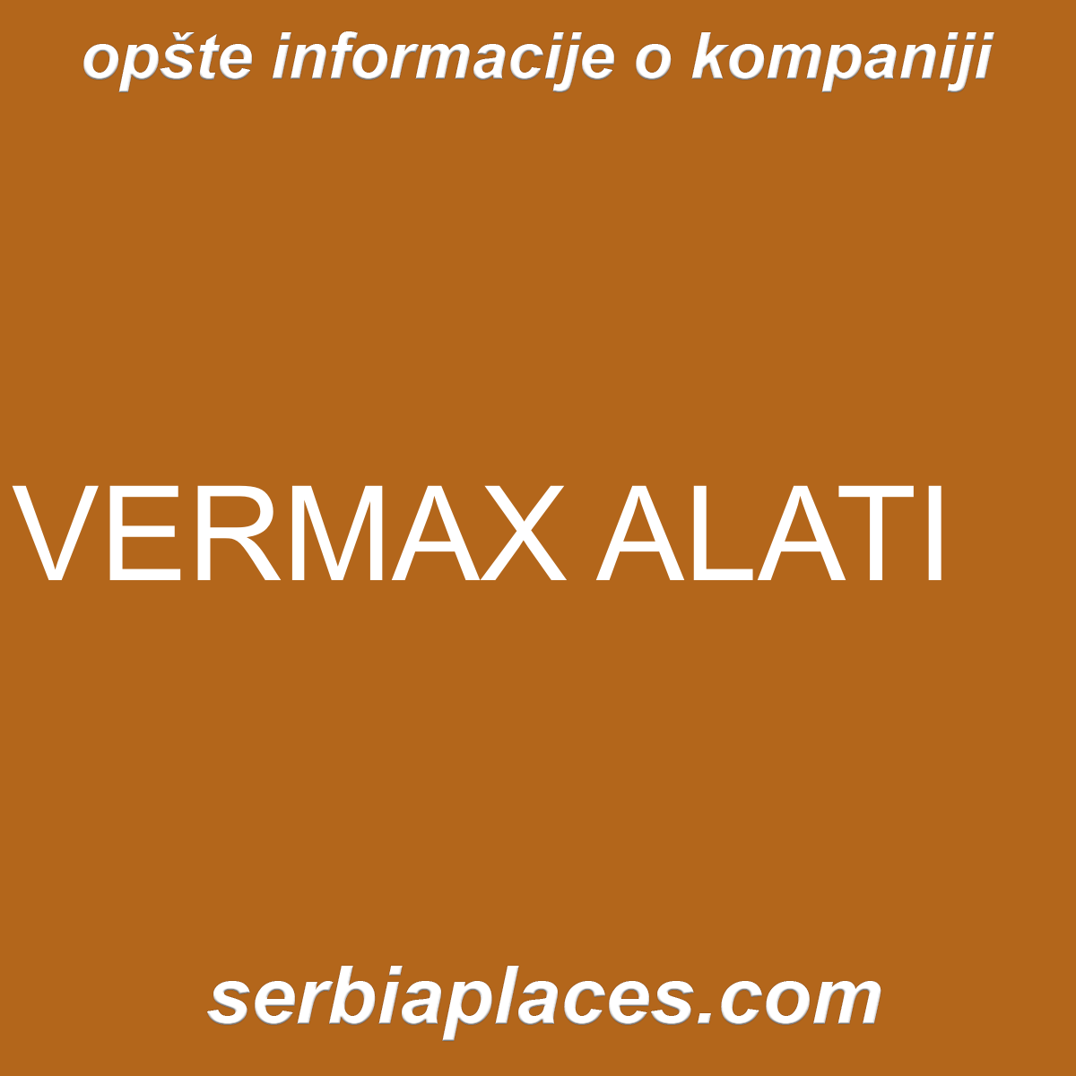 VERMAX ALATI