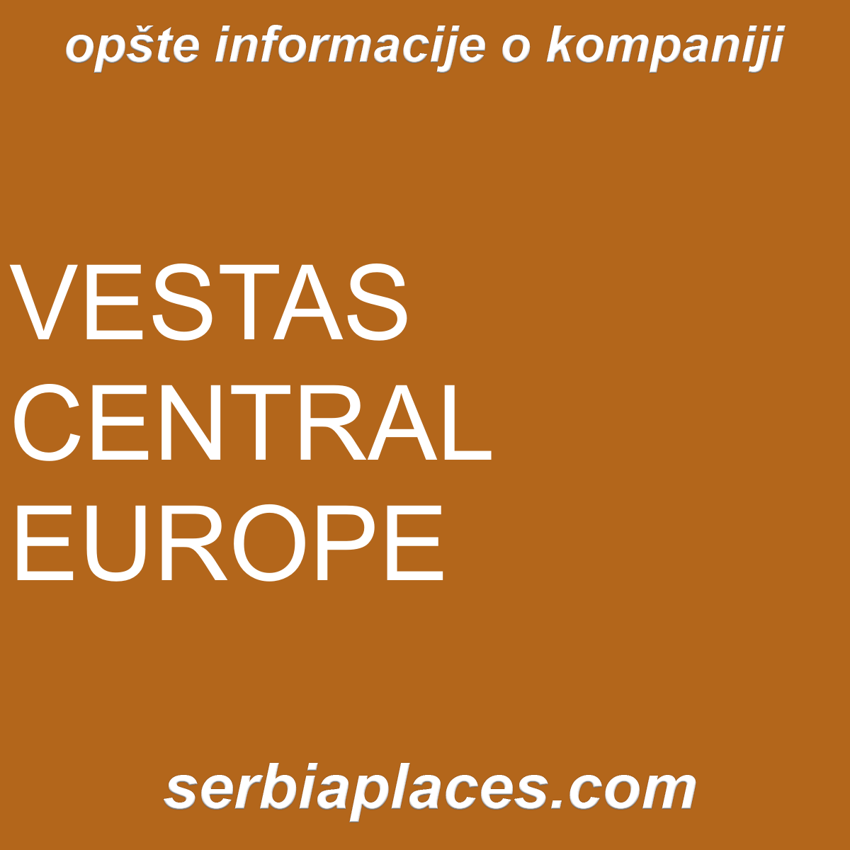 VESTAS CENTRAL EUROPE