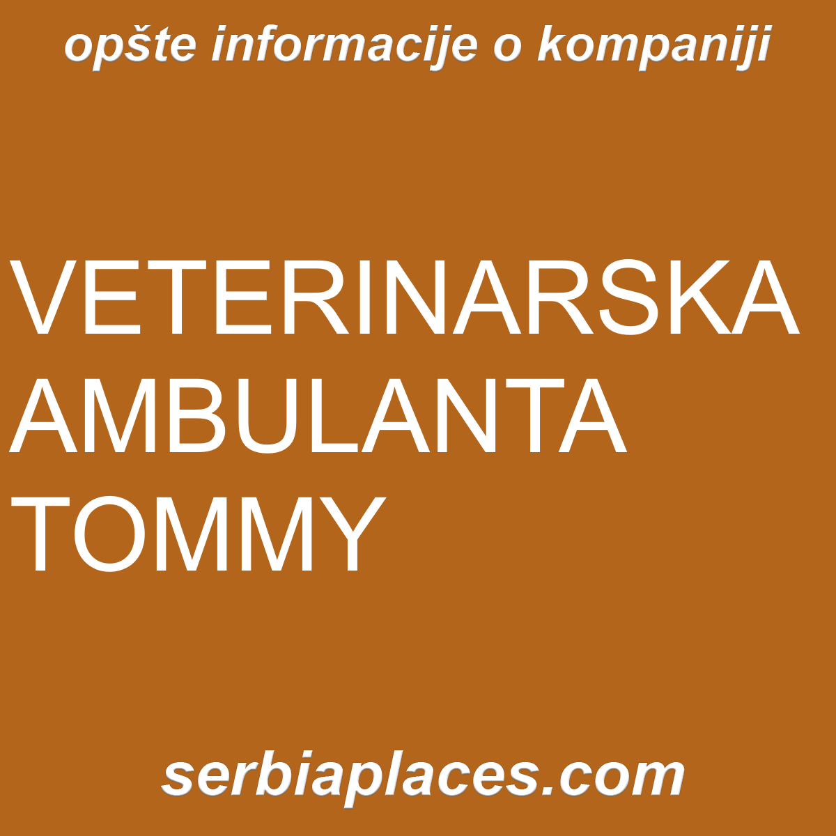 VETERINARSKA AMBULANTA TOMMY