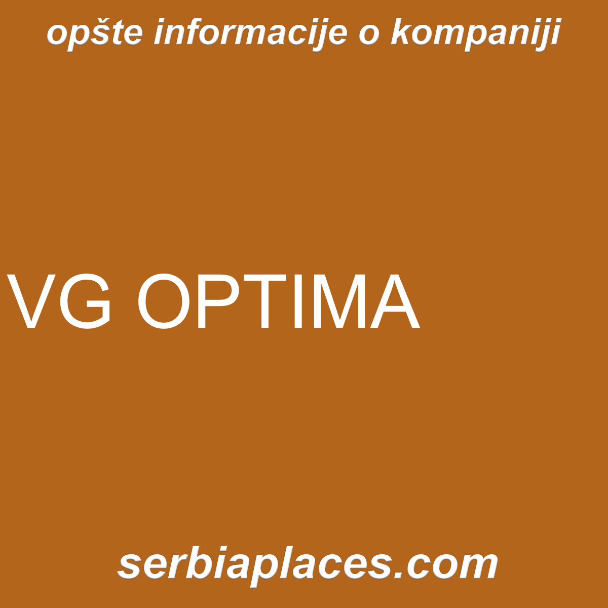 VG OPTIMA