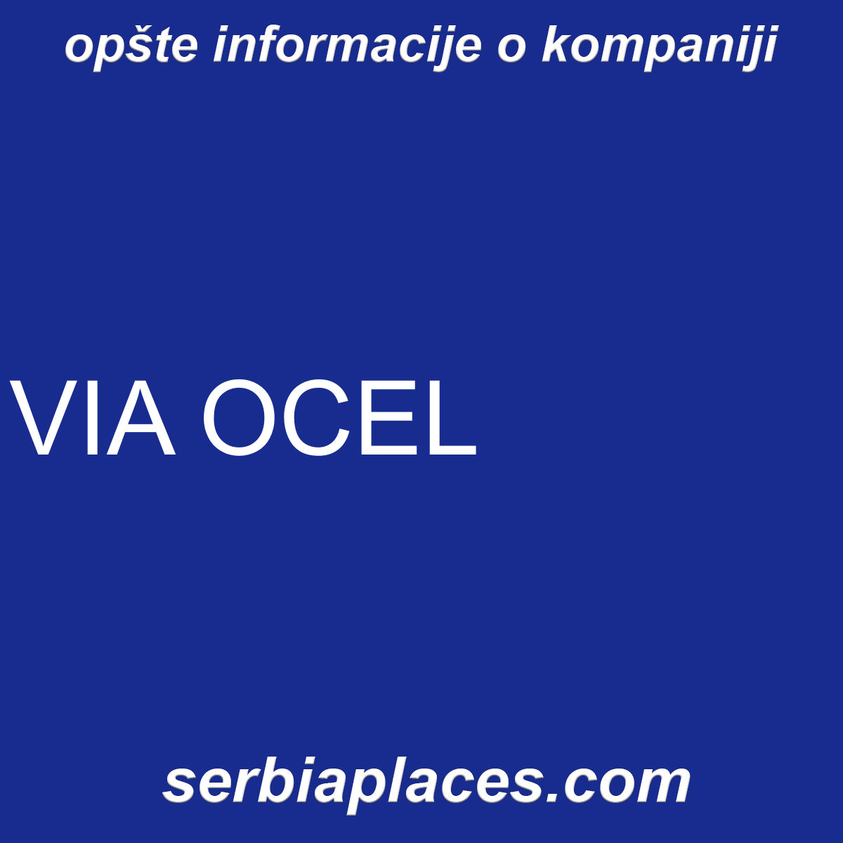 VIA OCEL