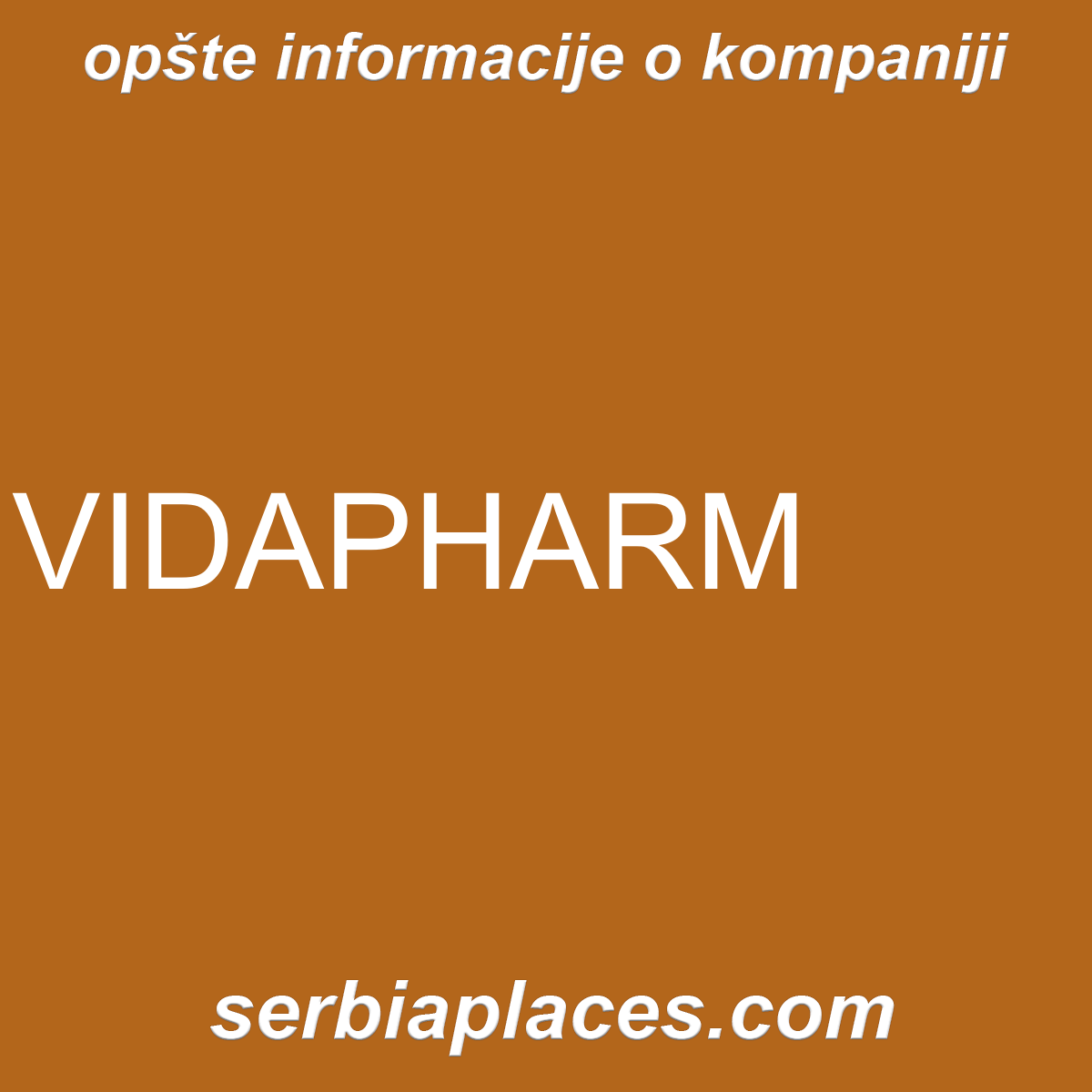 VIDAPHARM