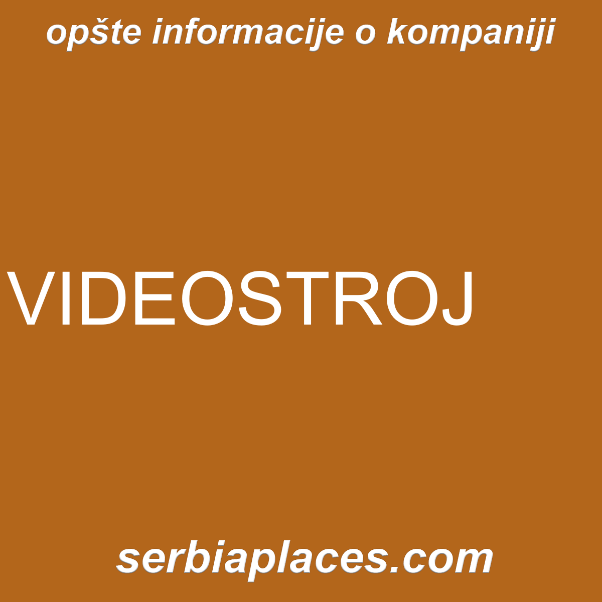 VIDEOSTROJ
