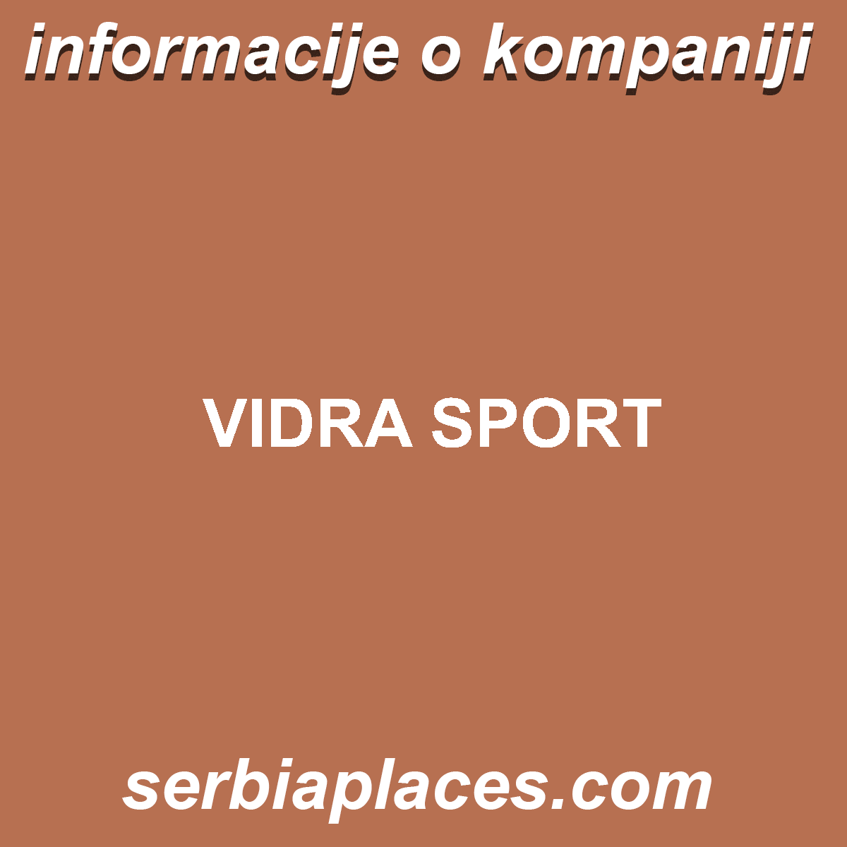 VIDRA SPORT