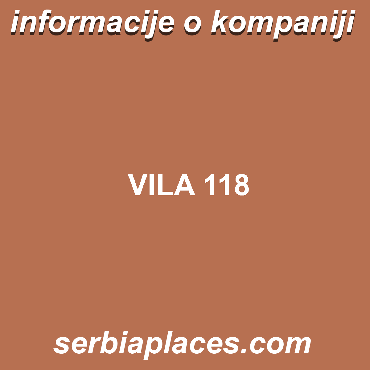 VILA 118