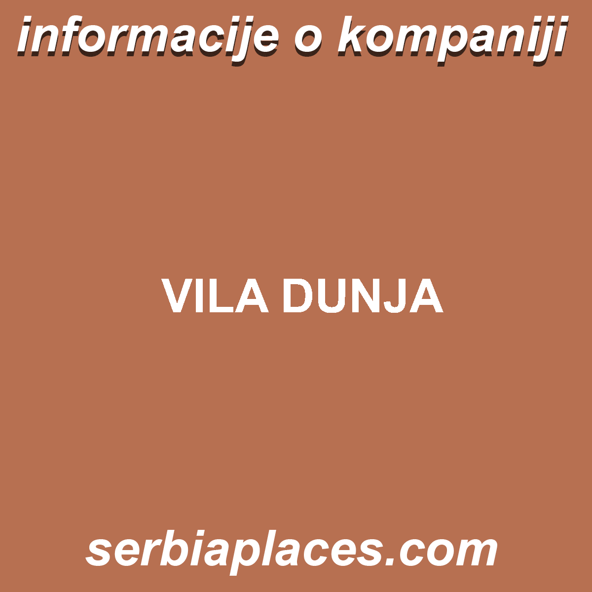 VILA DUNJA