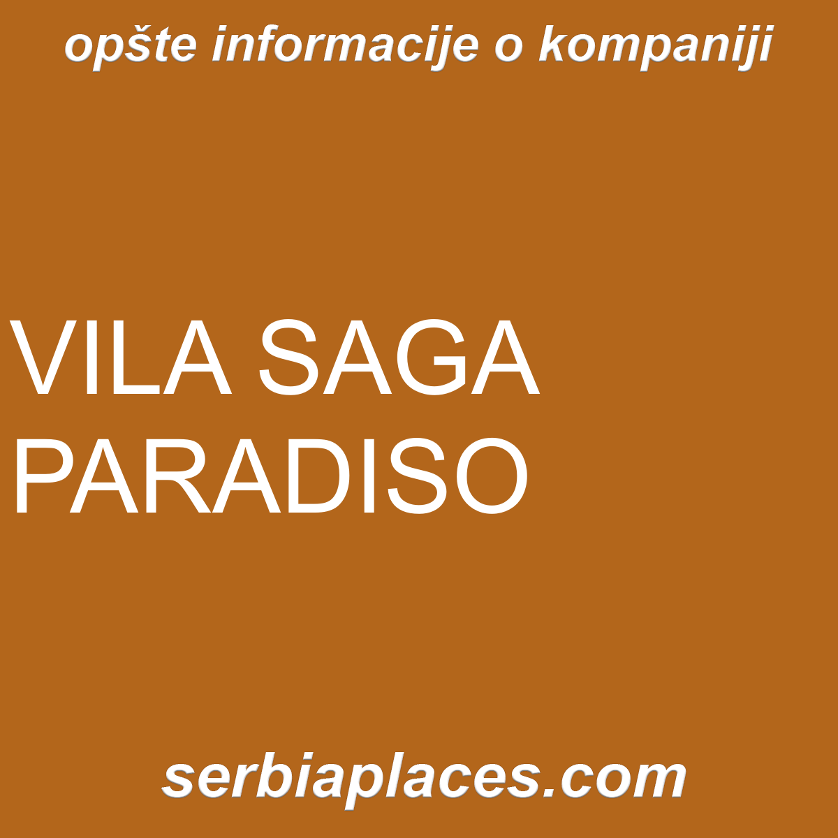 VILA SAGA PARADISO