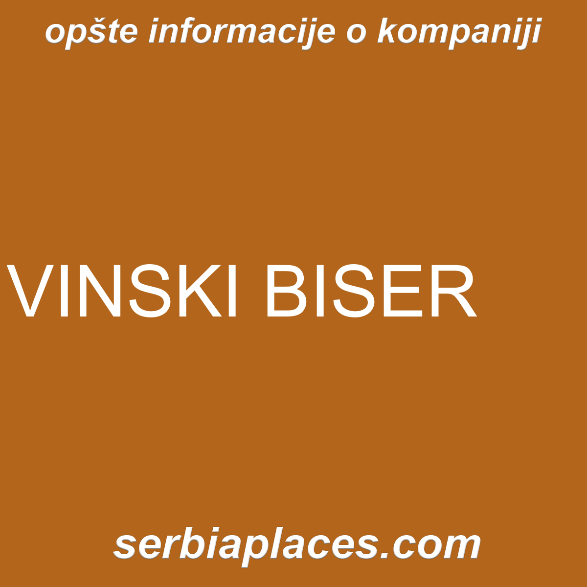 VINSKI BISER