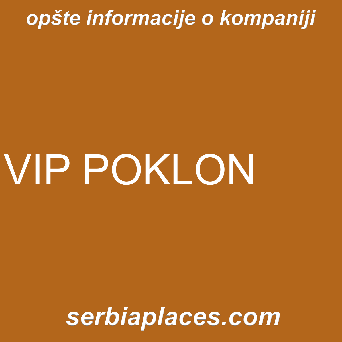 VIP POKLON