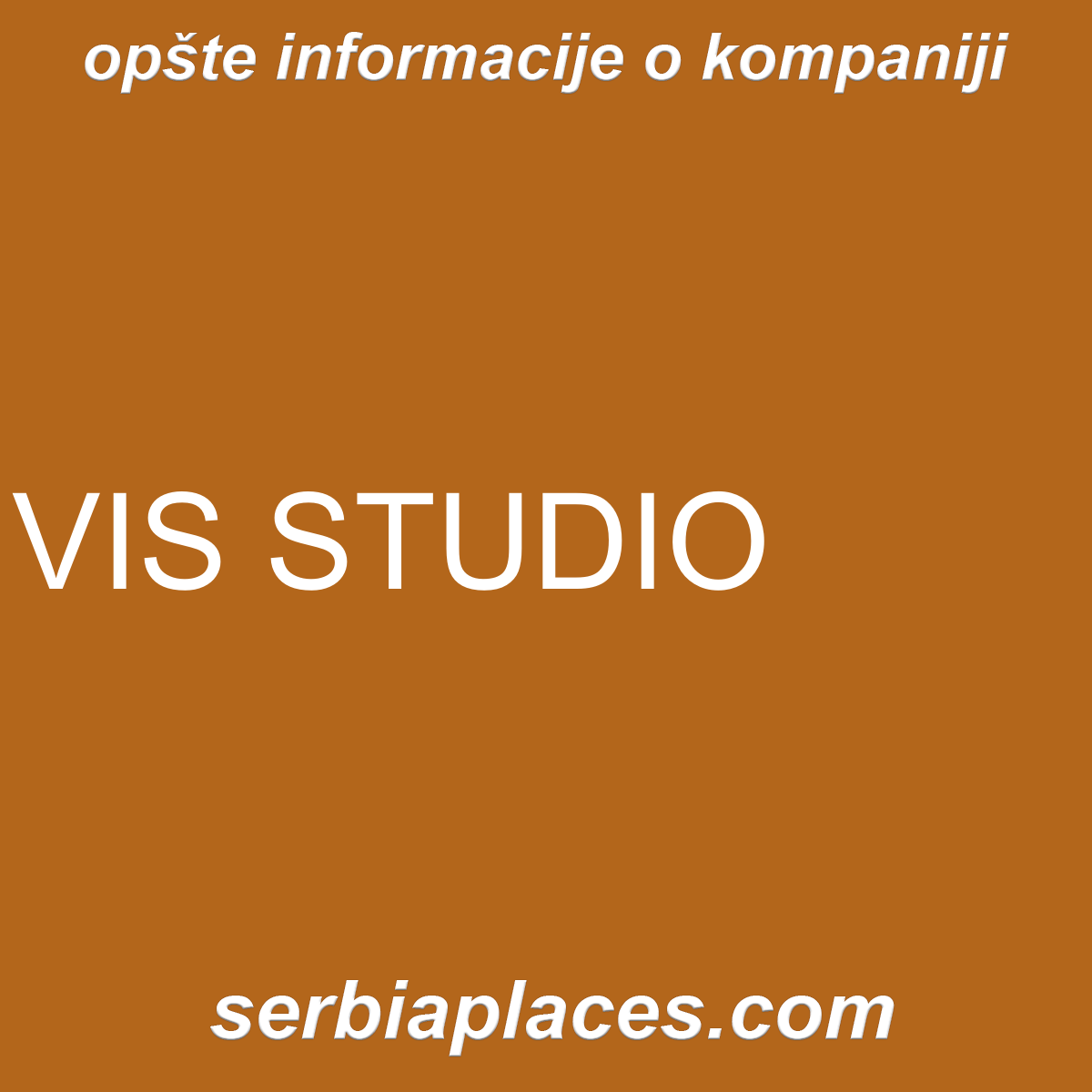 VIS STUDIO