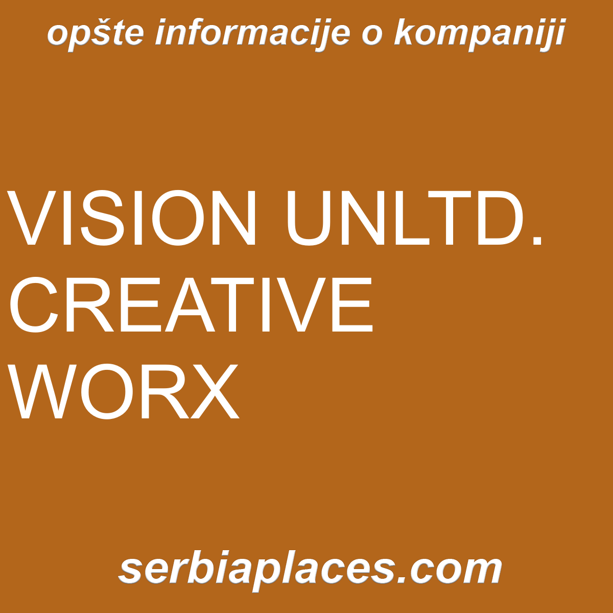 VISION UNLTD. CREATIVE WORX