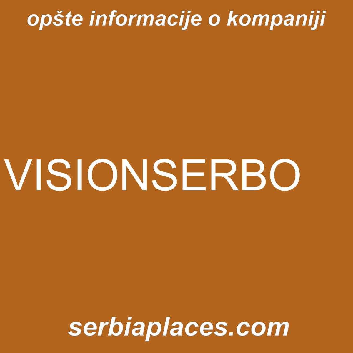 VISIONSERBO