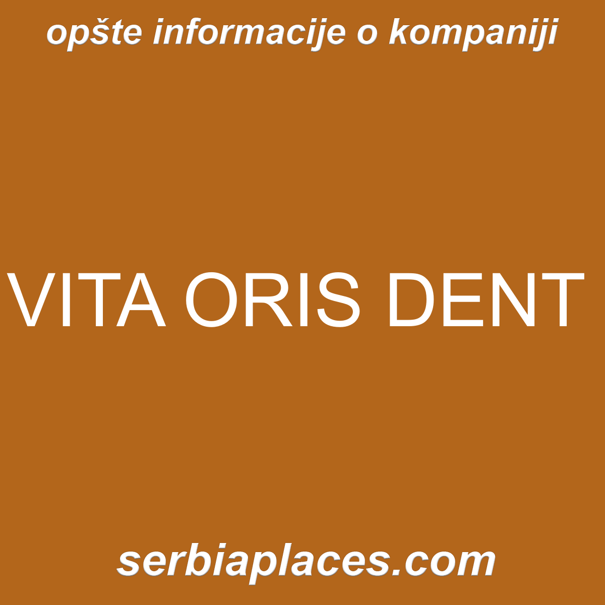 VITA ORIS DENT