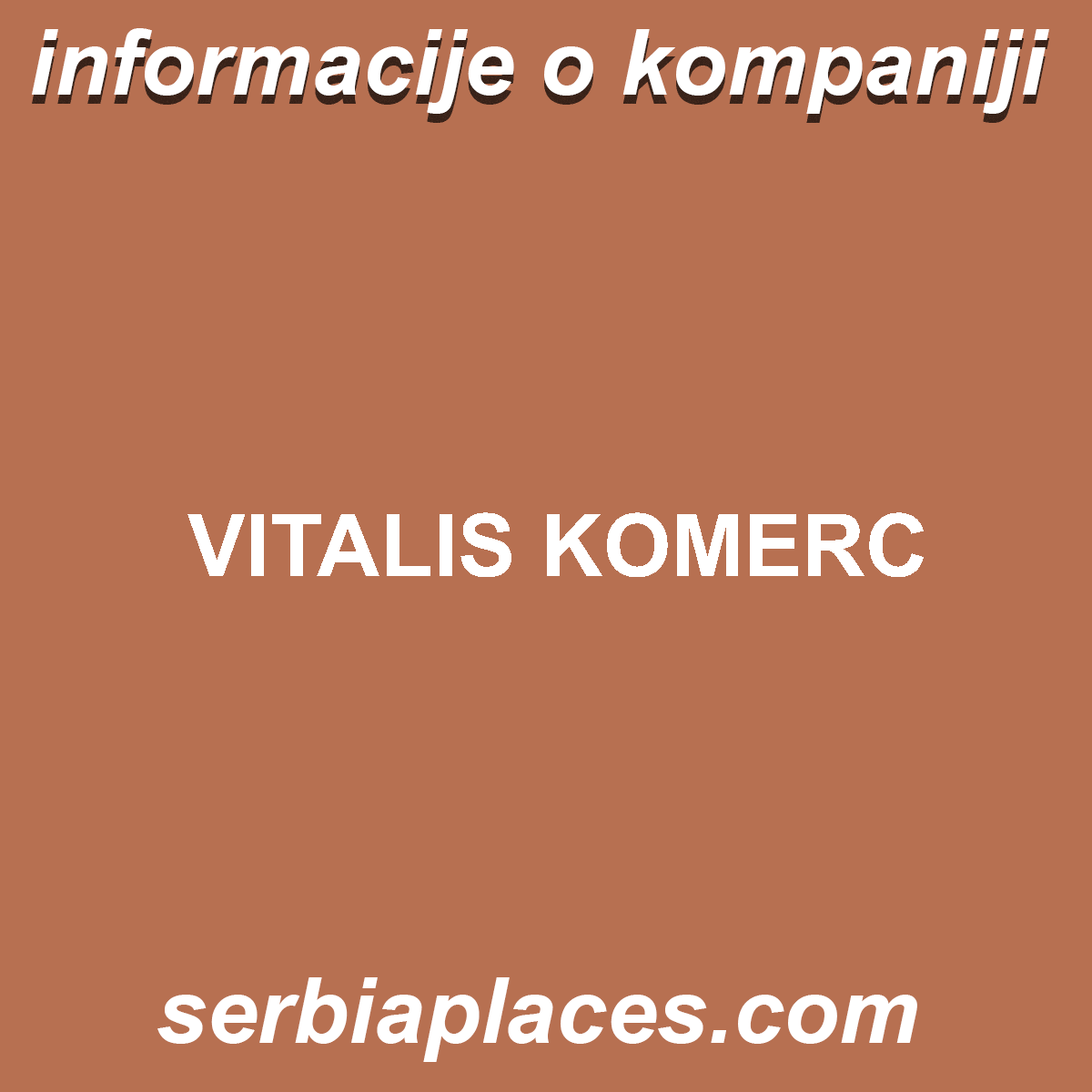 VITALIS KOMERC
