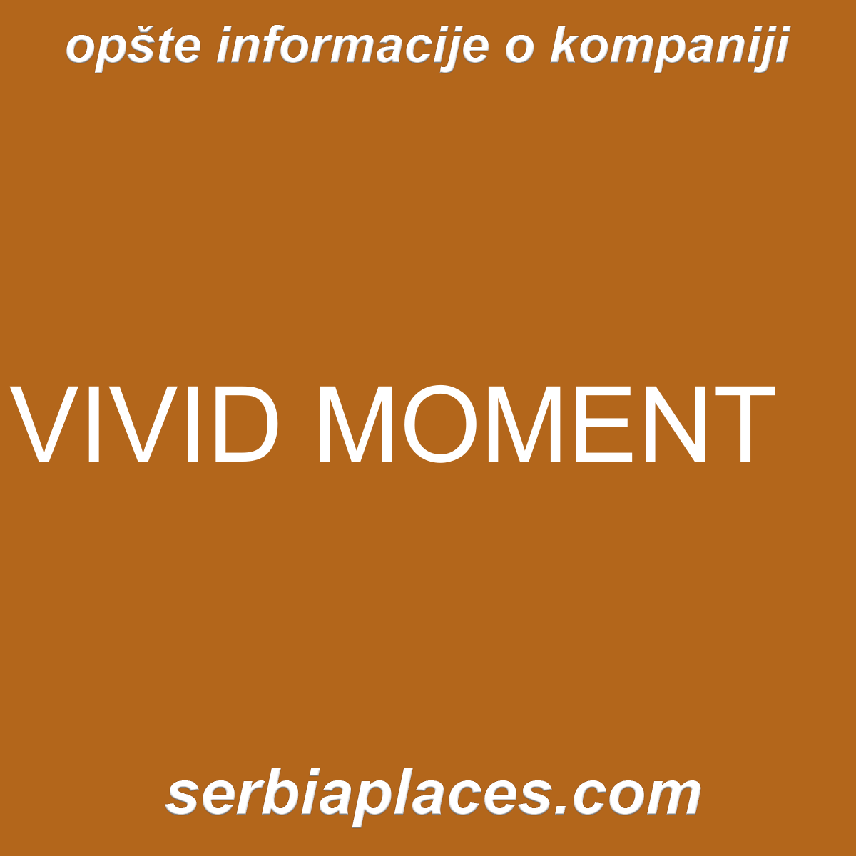 VIVID MOMENT