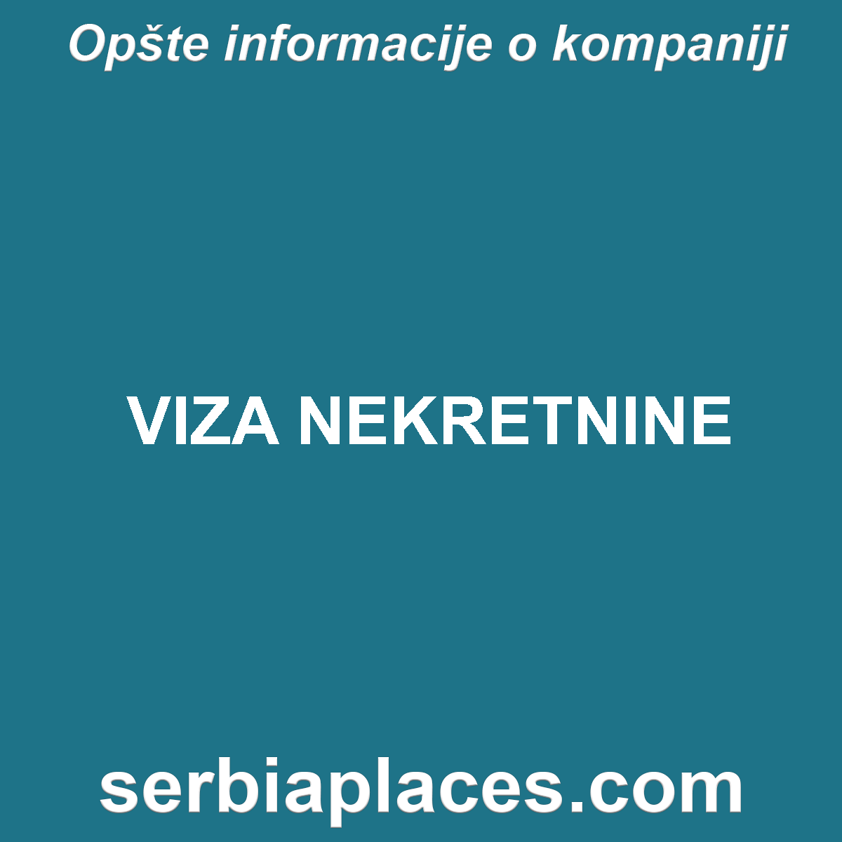 VIZA NEKRETNINE