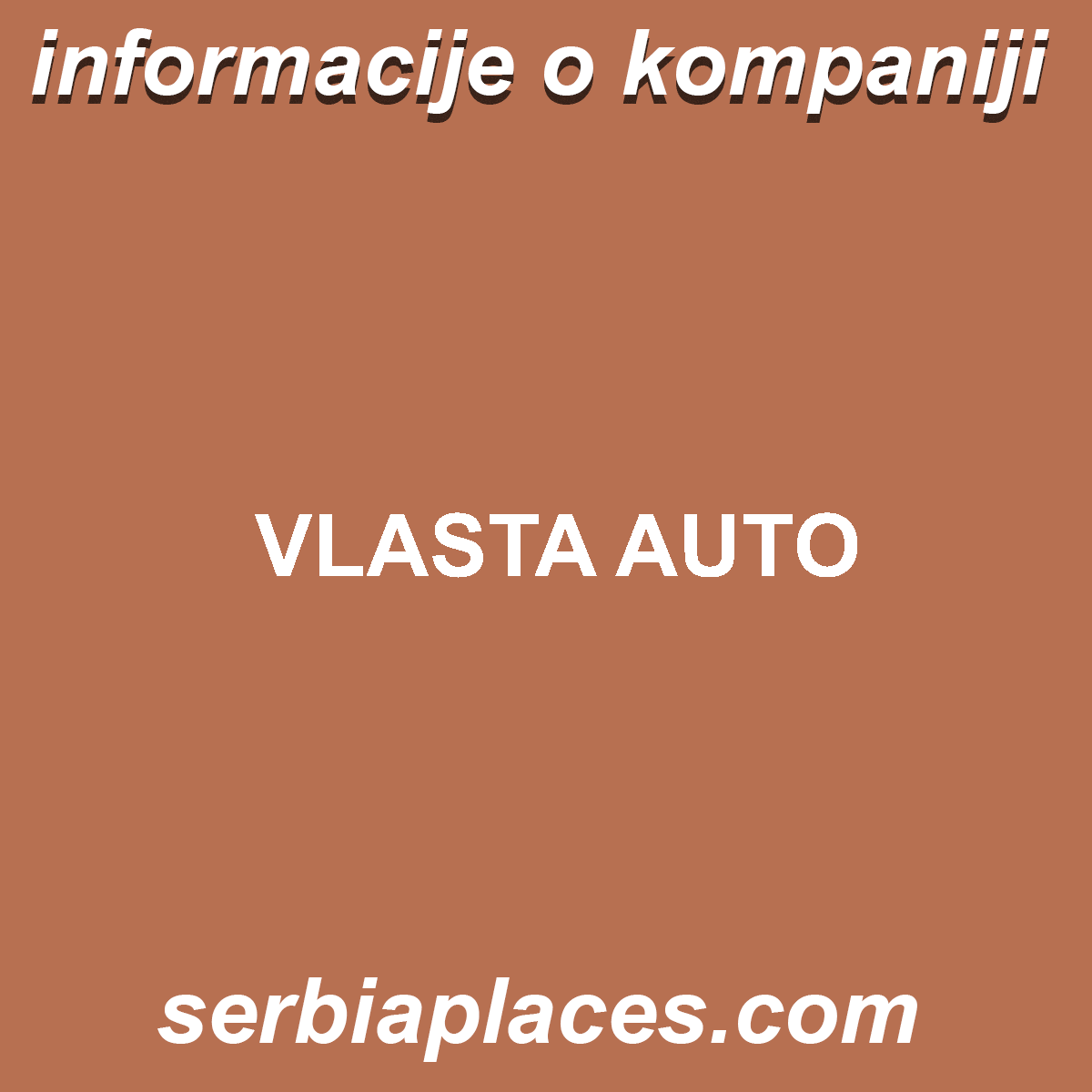 VLASTA AUTO