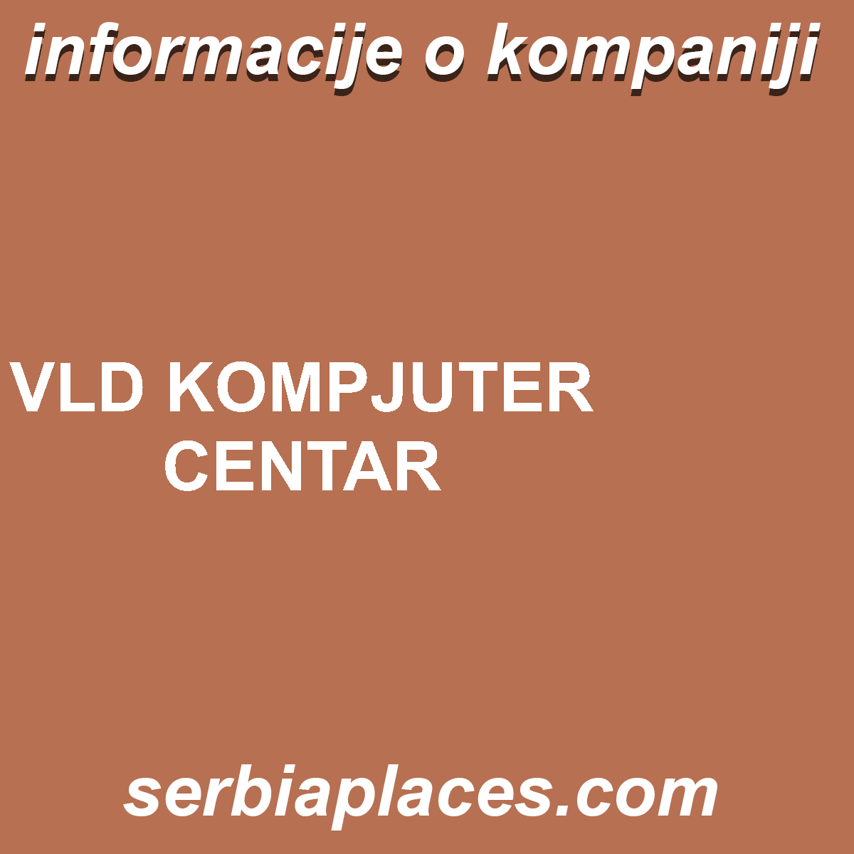 VLD KOMPJUTER CENTAR