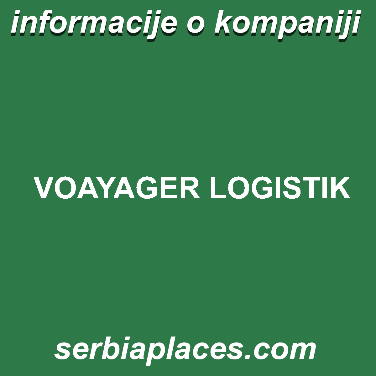 VOAYAGER LOGISTIK