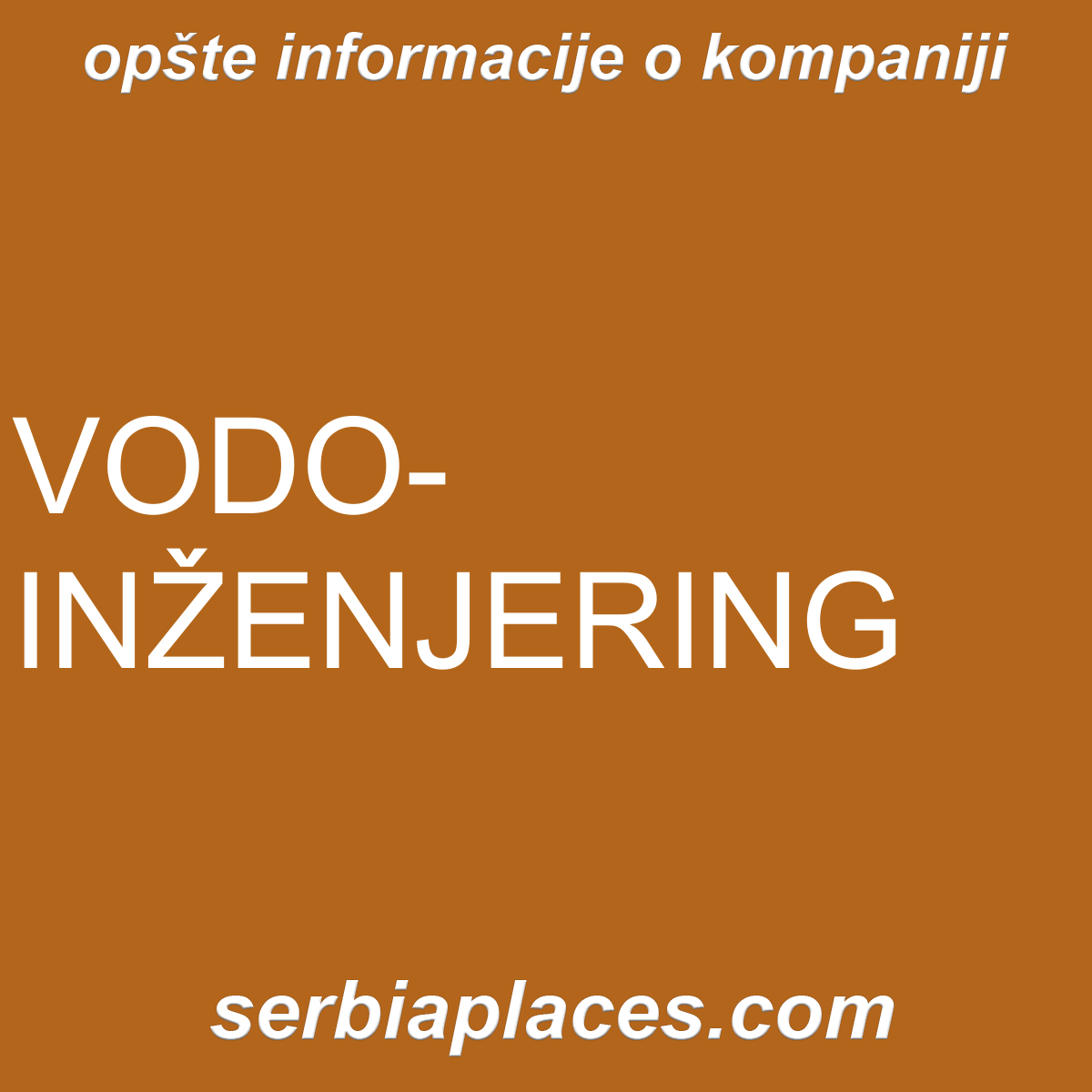 VODO-INŽENJERING