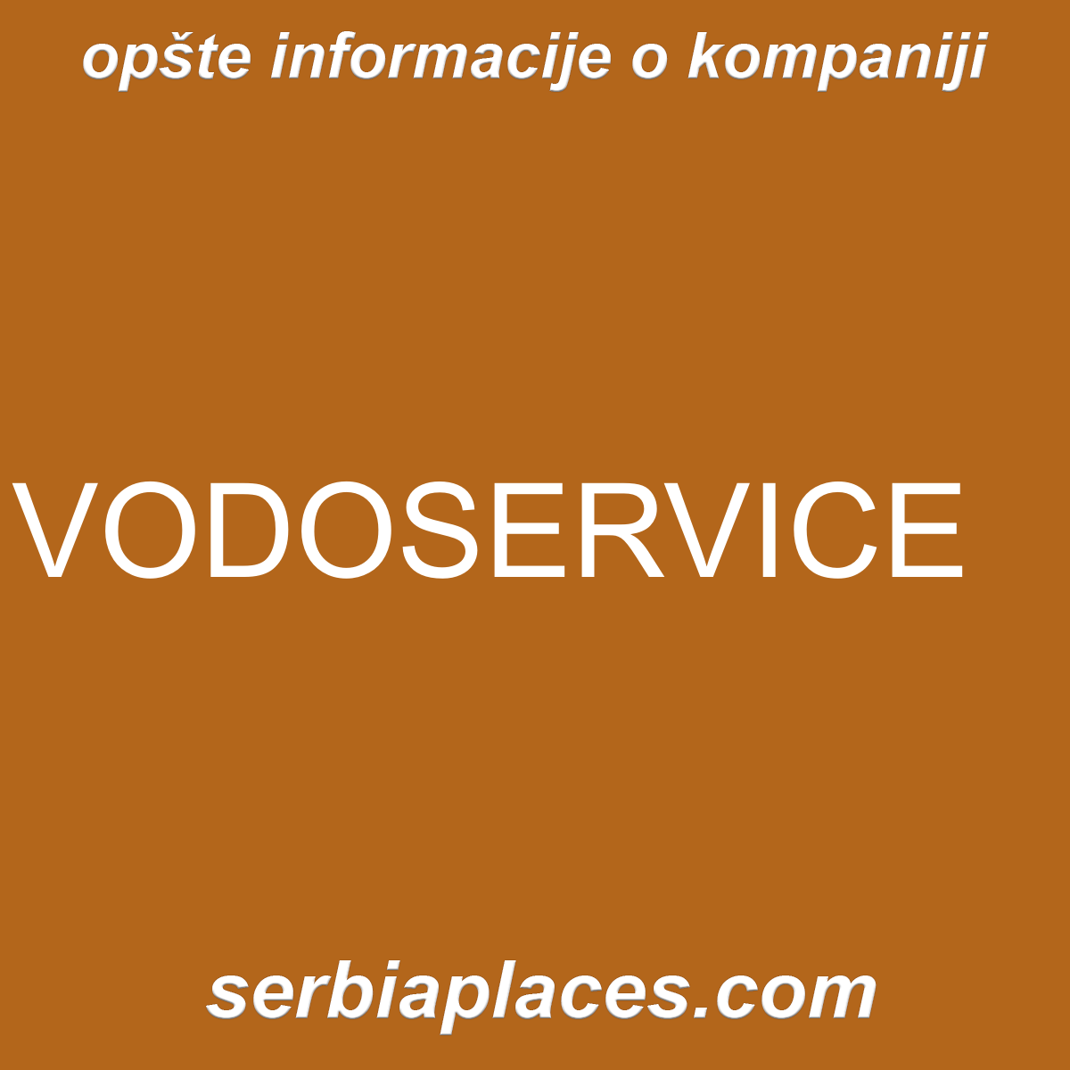 VODOSERVICE