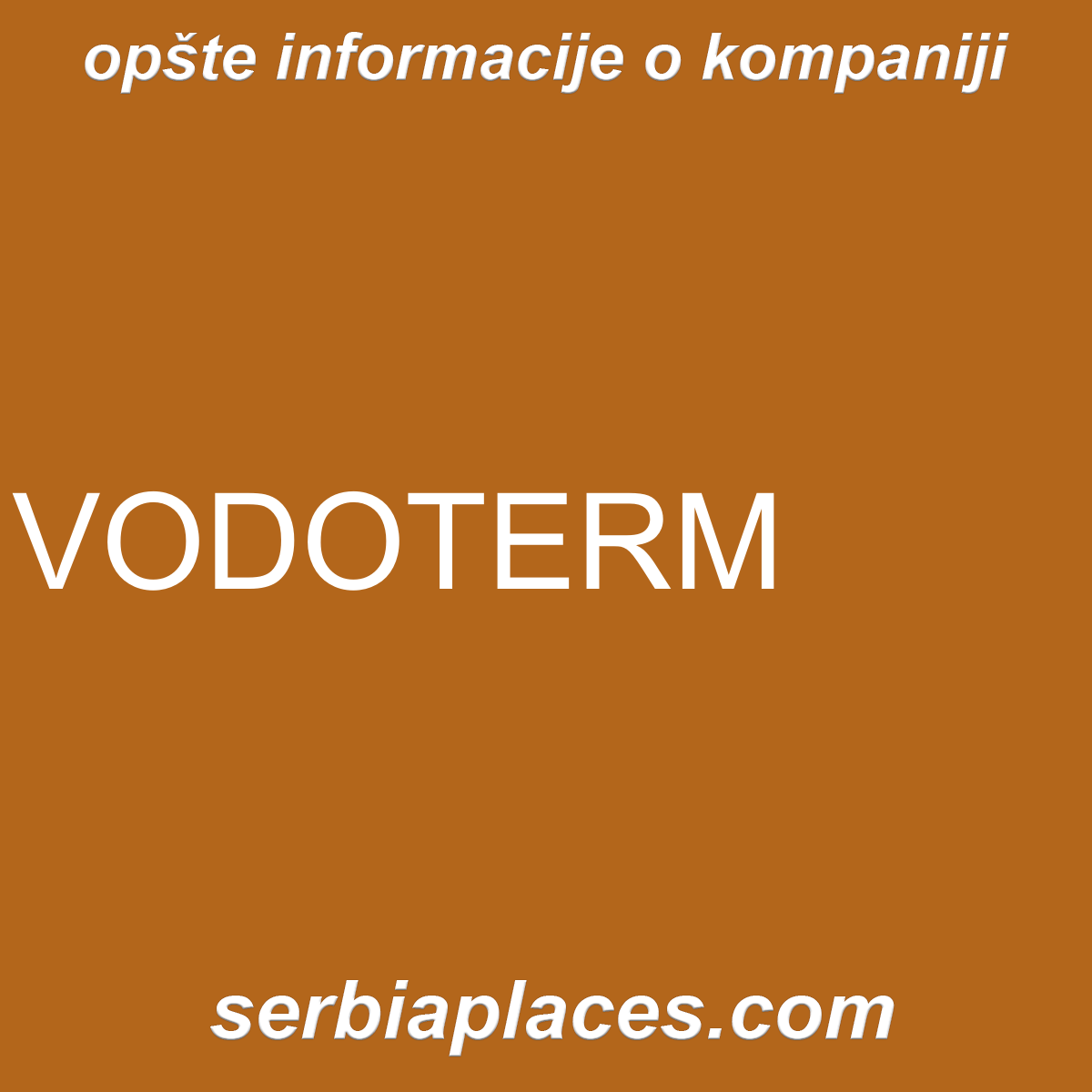 VODOTERM