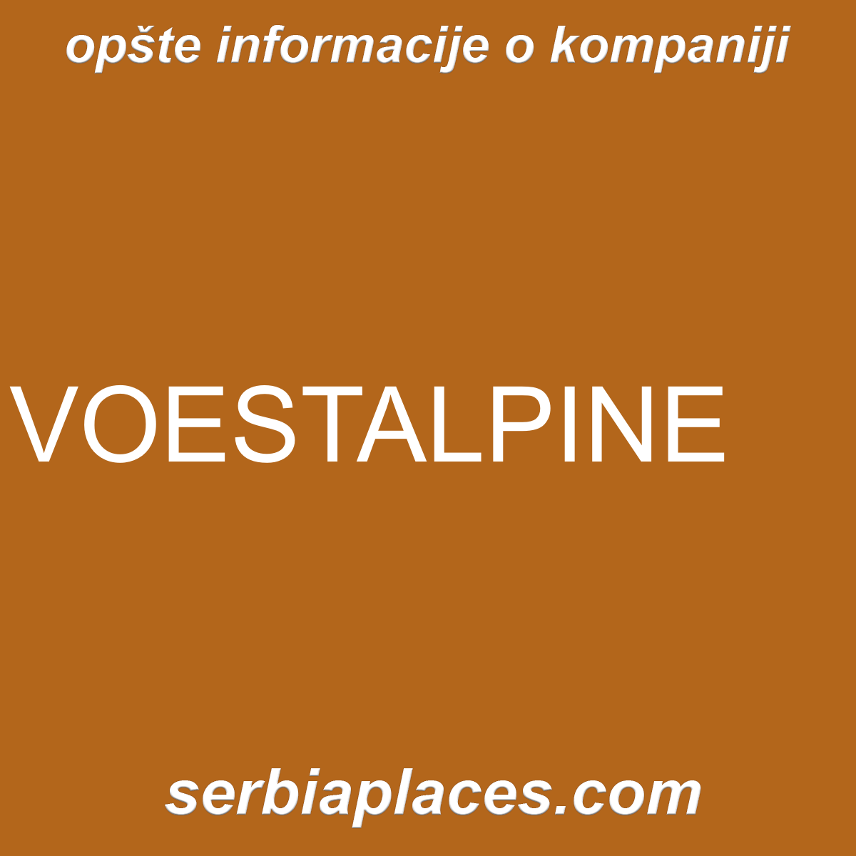 VOESTALPINE