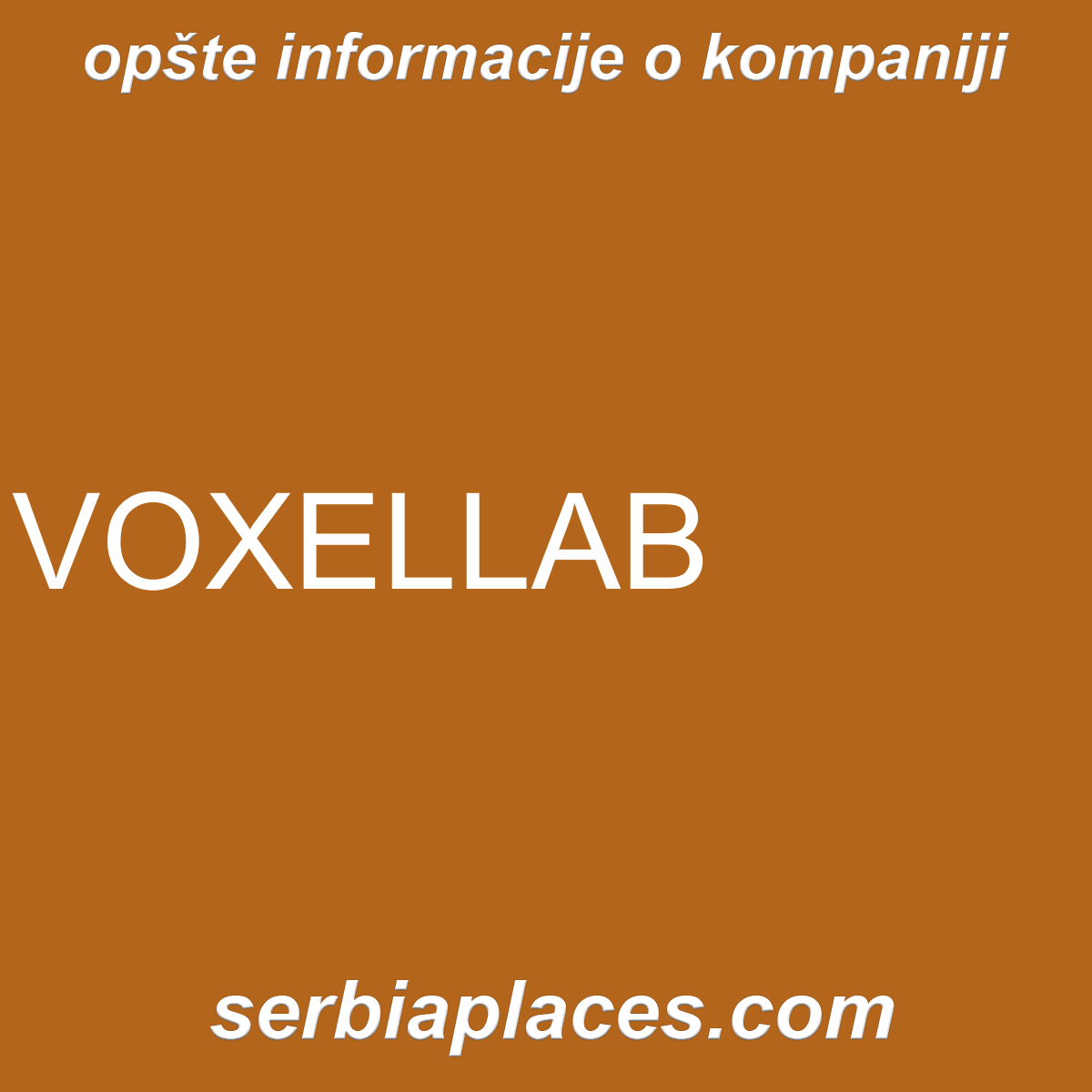 VOXELLAB
