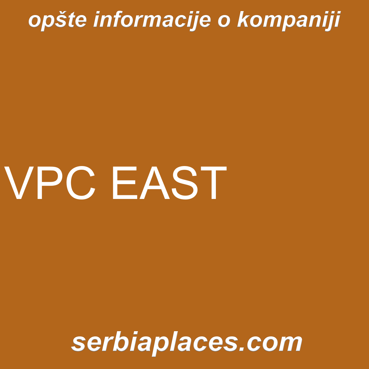 VPC EAST