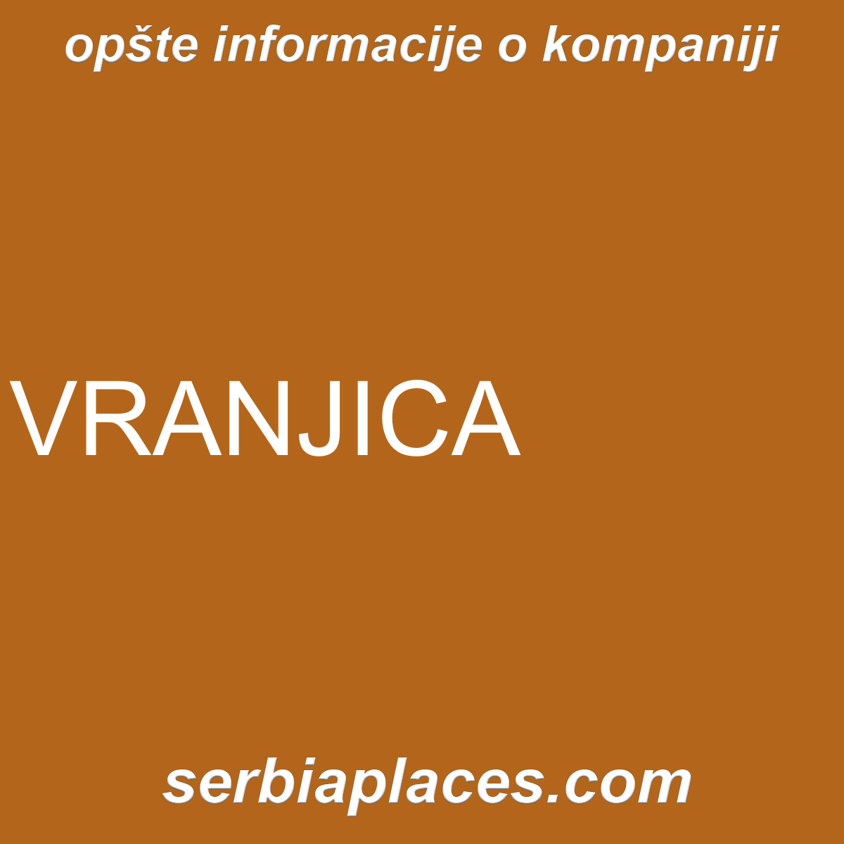 VRANJICA
