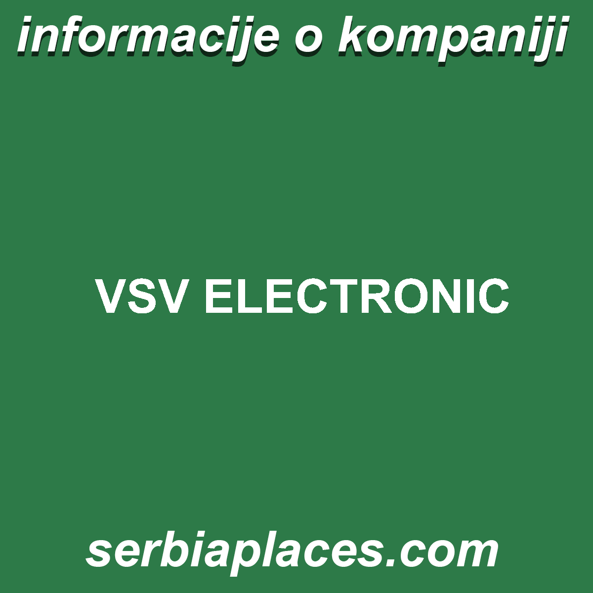 VSV ELECTRONIC