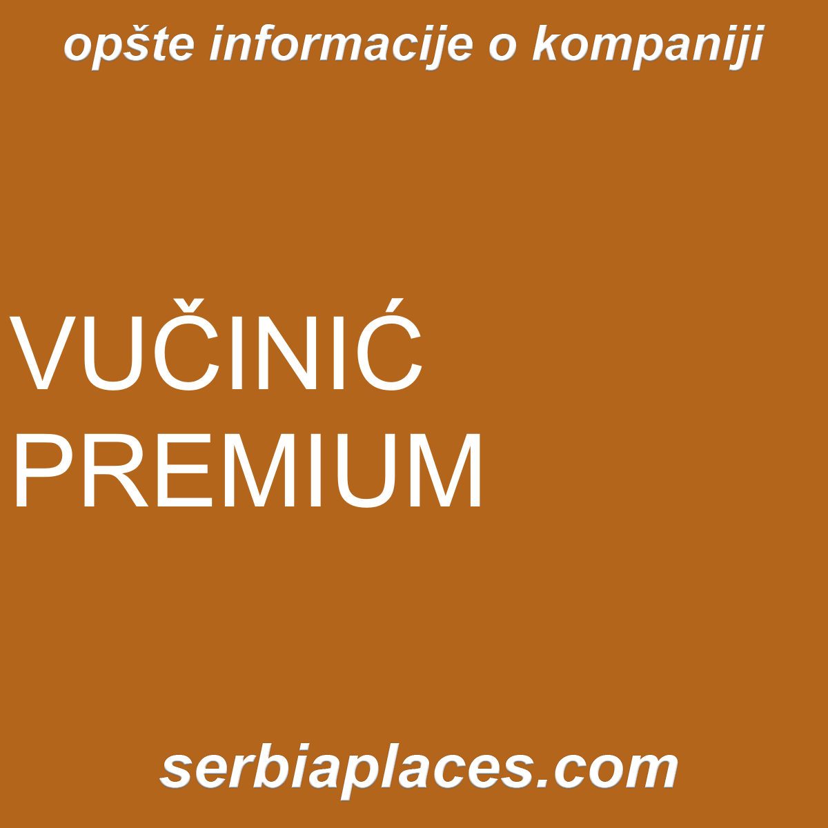 VUČINIĆ PREMIUM