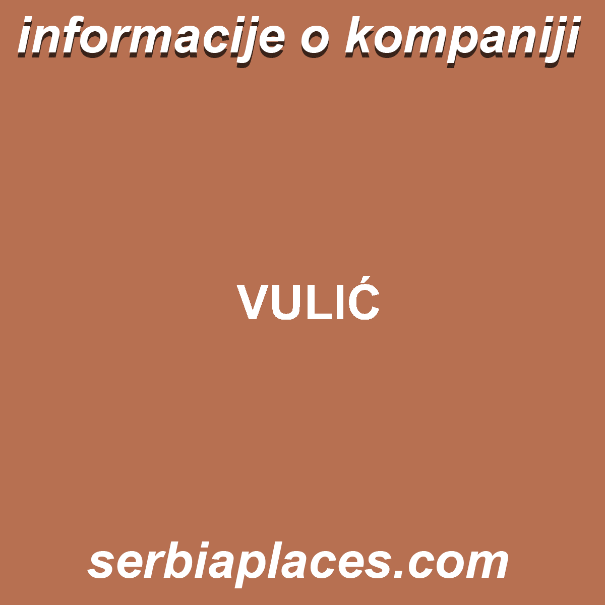 VULIĆ