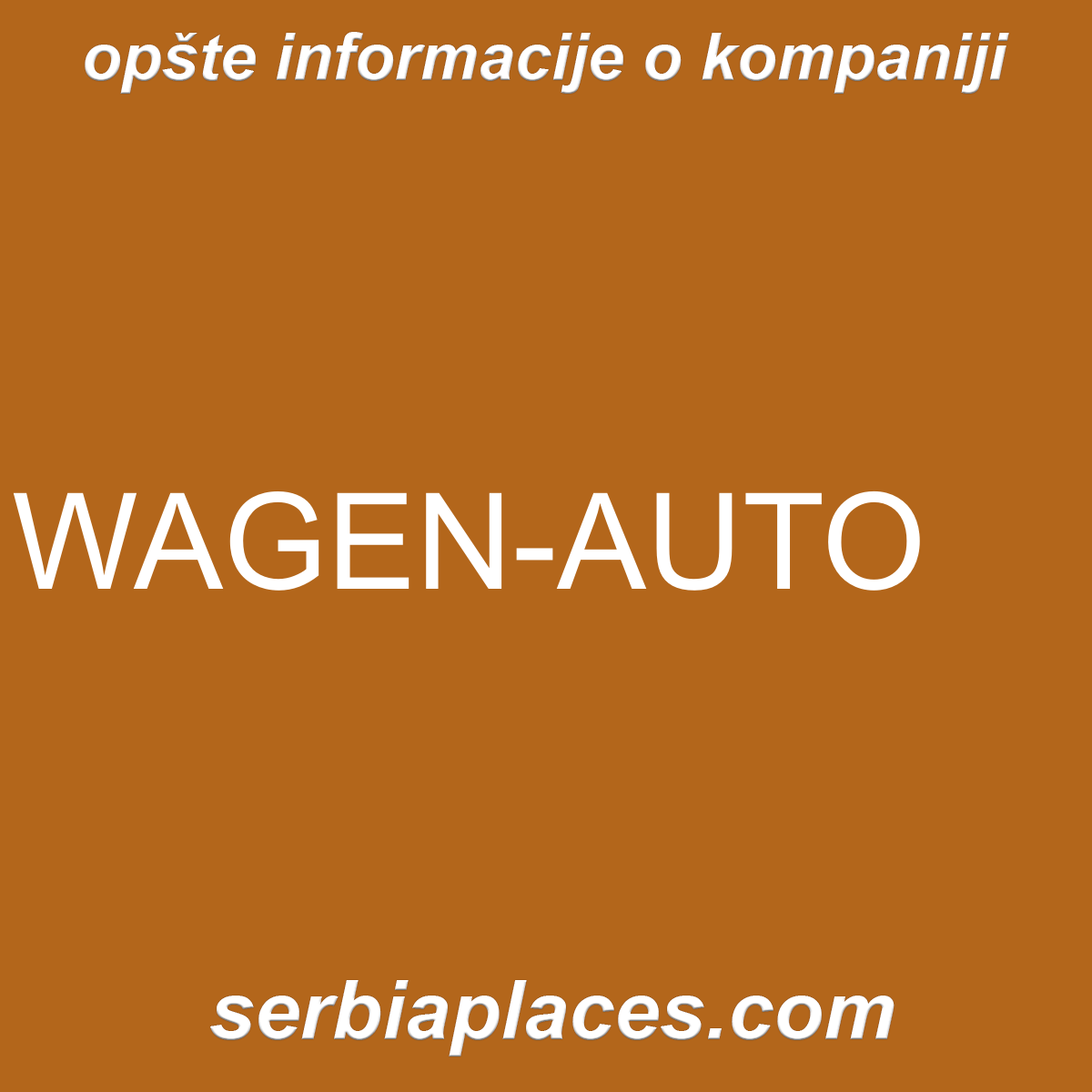 WAGEN-AUTO