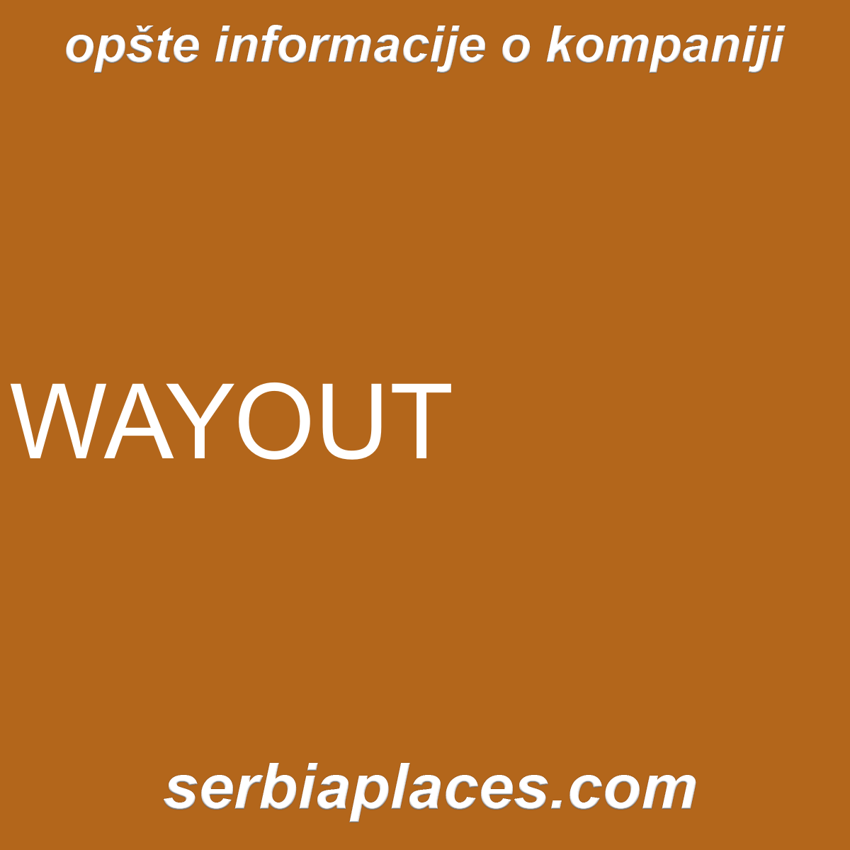 WAYOUT