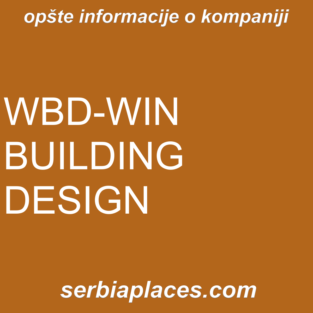 WBD-WIN BUILDING DESIGN
