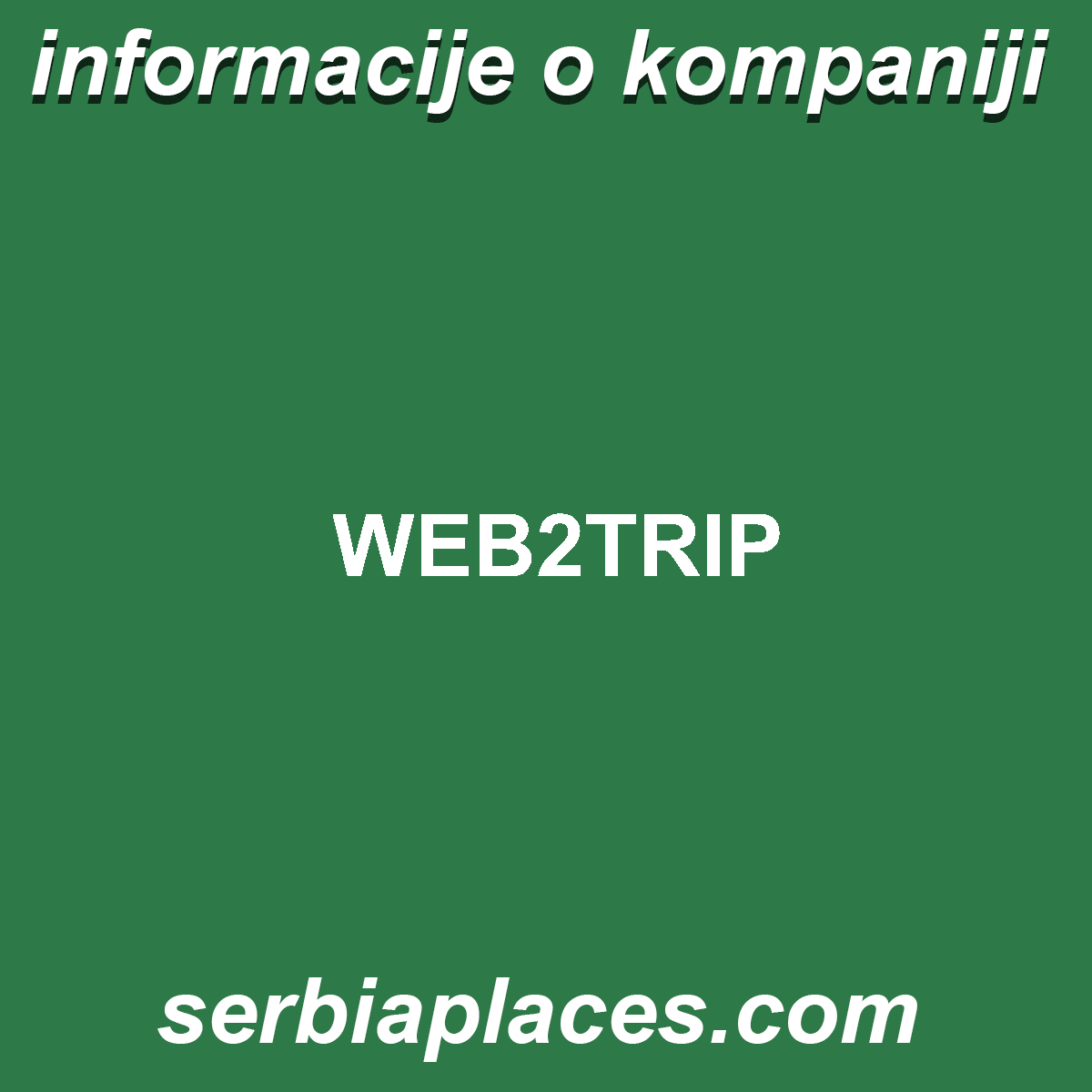 WEB2TRIP