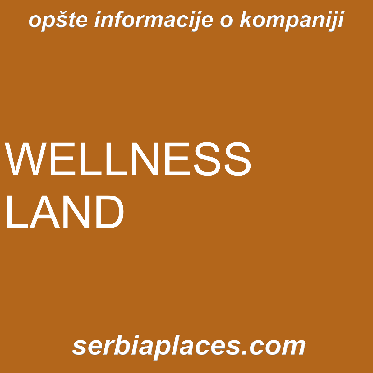 WELLNESS LAND
