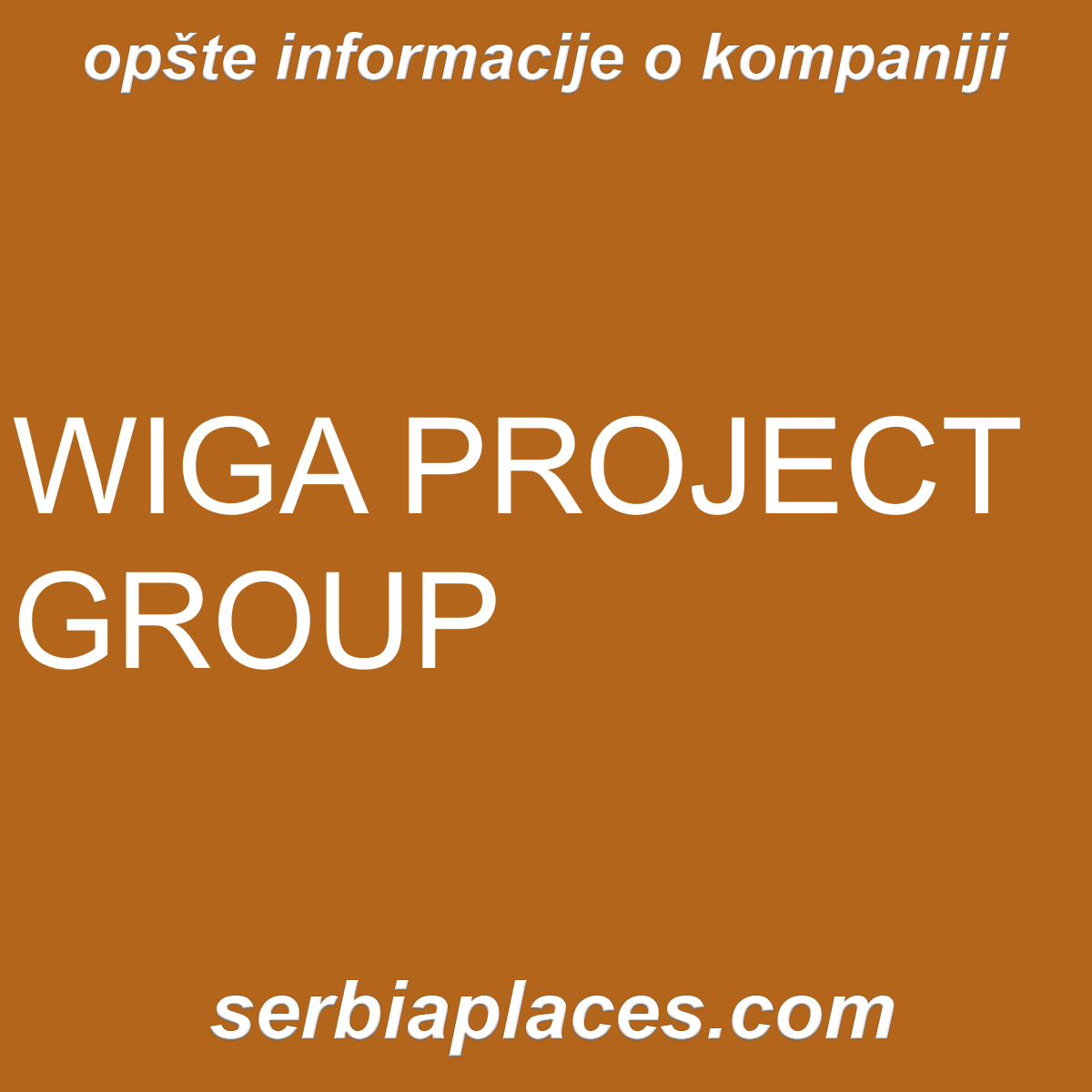 WIGA PROJECT GROUP
