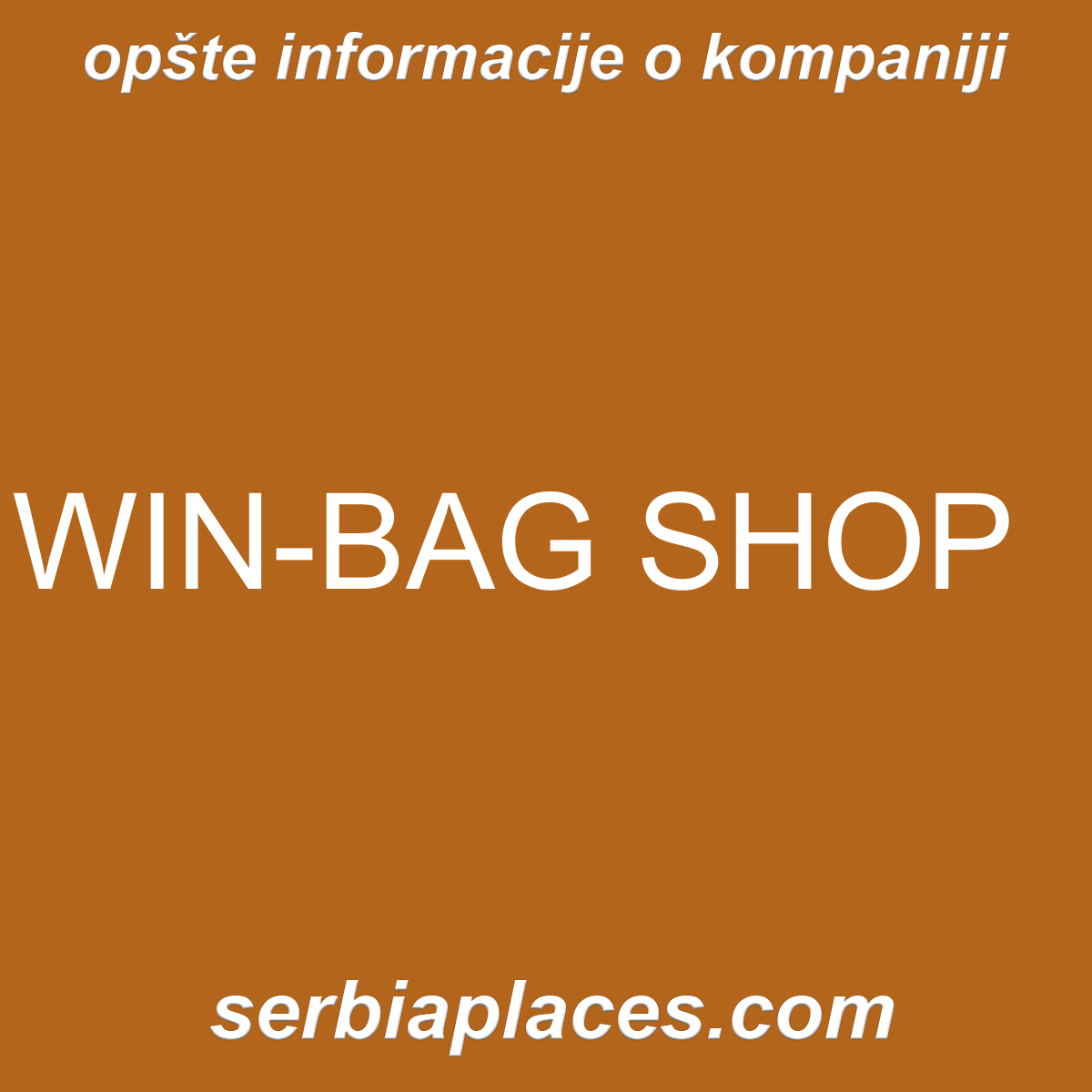 WIN-BAG SHOP