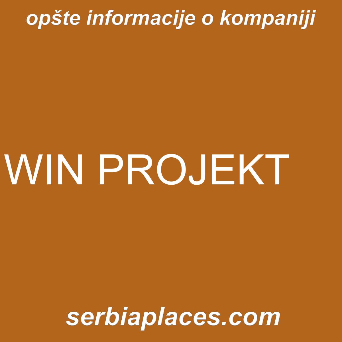 WIN PROJEKT