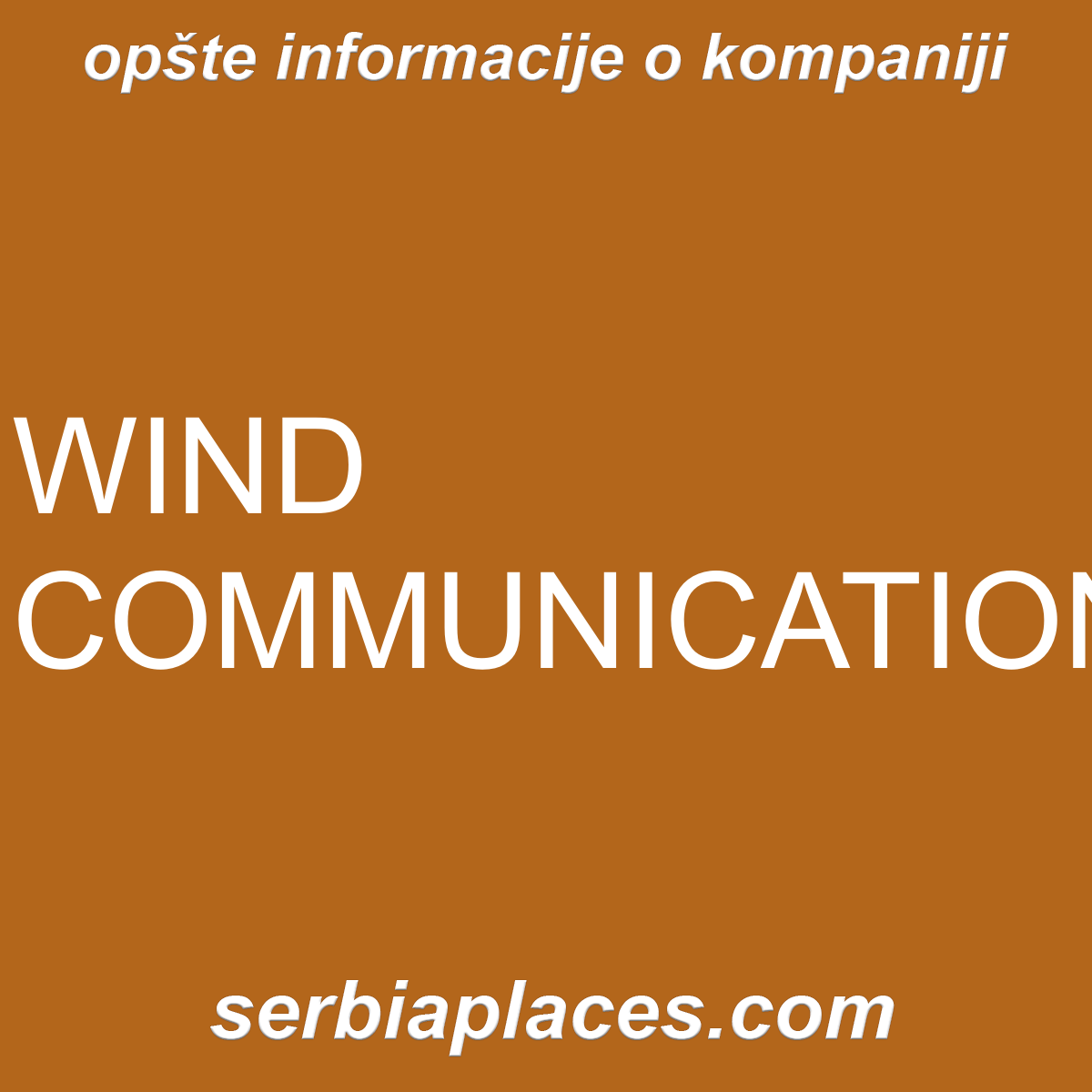 WIND COMMUNICATION