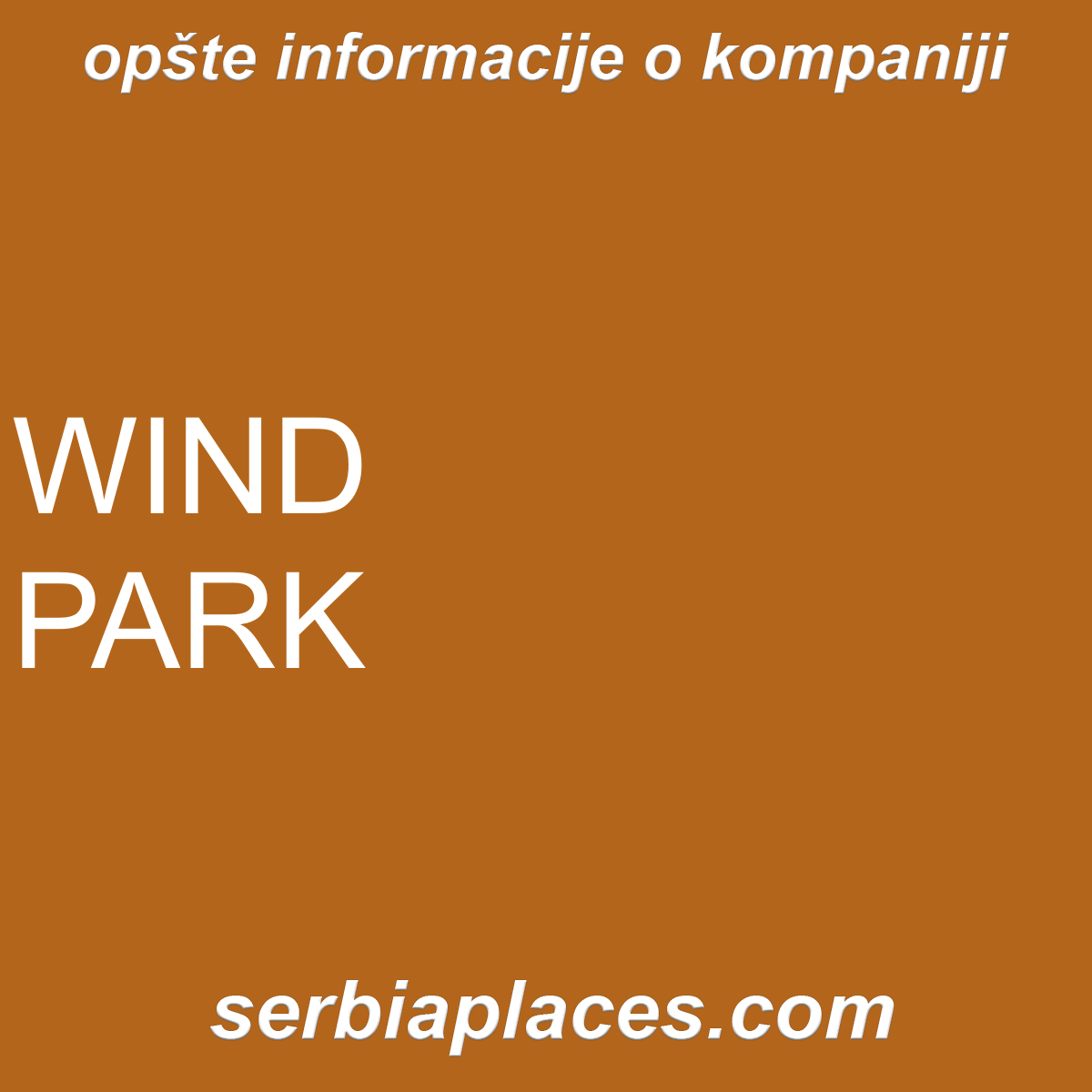 WIND PARK PLANDIŠTE