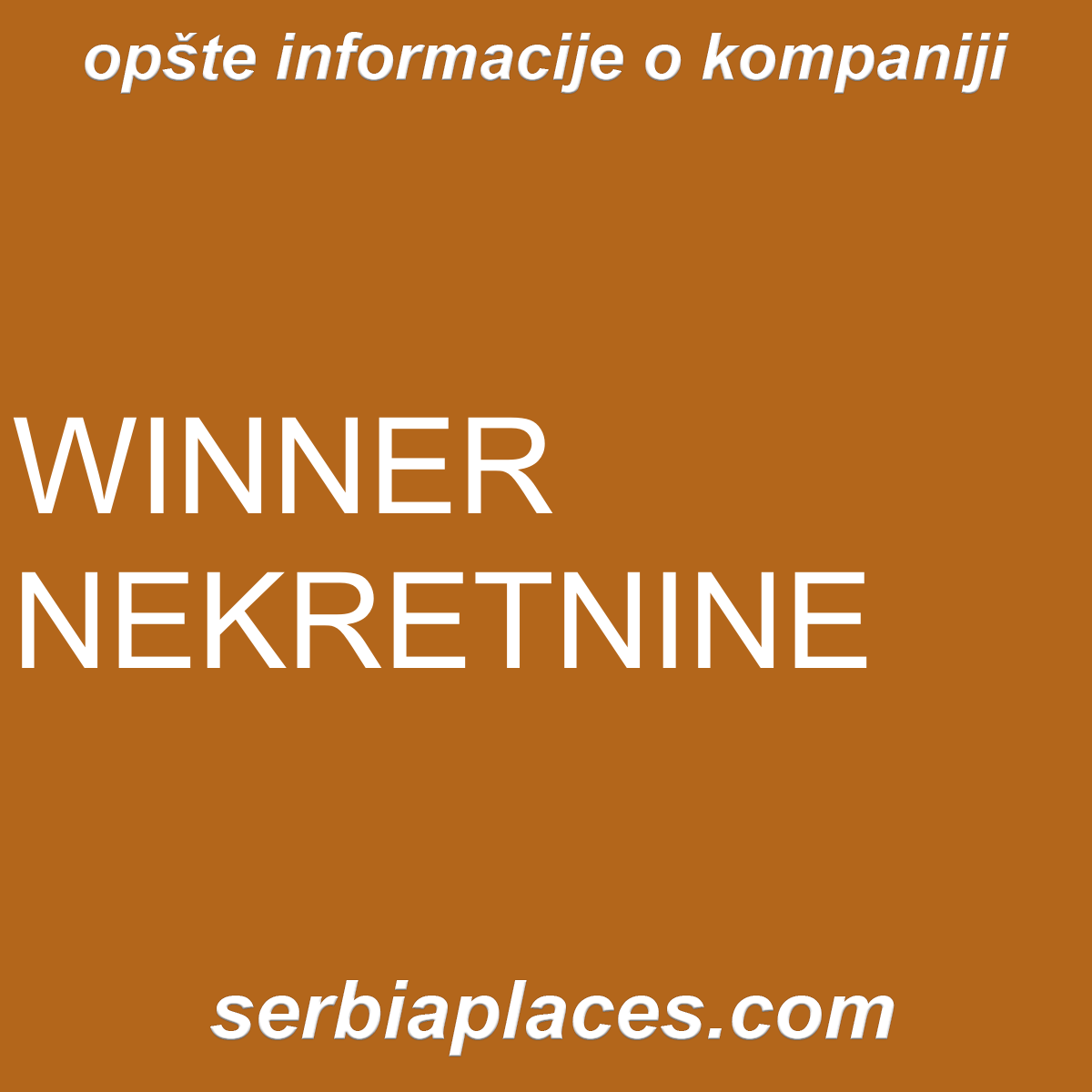WINNER NEKRETNINE