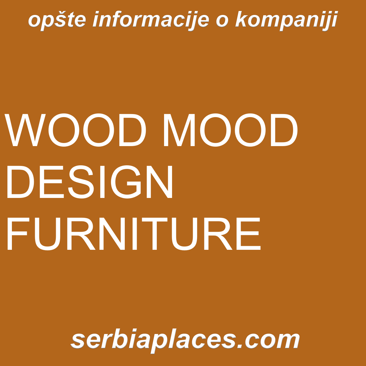 WOOD MOOD DESIGN FURNITURE
