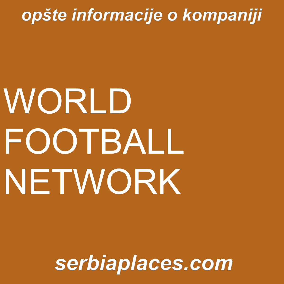 WORLD FOOTBALL NETWORK