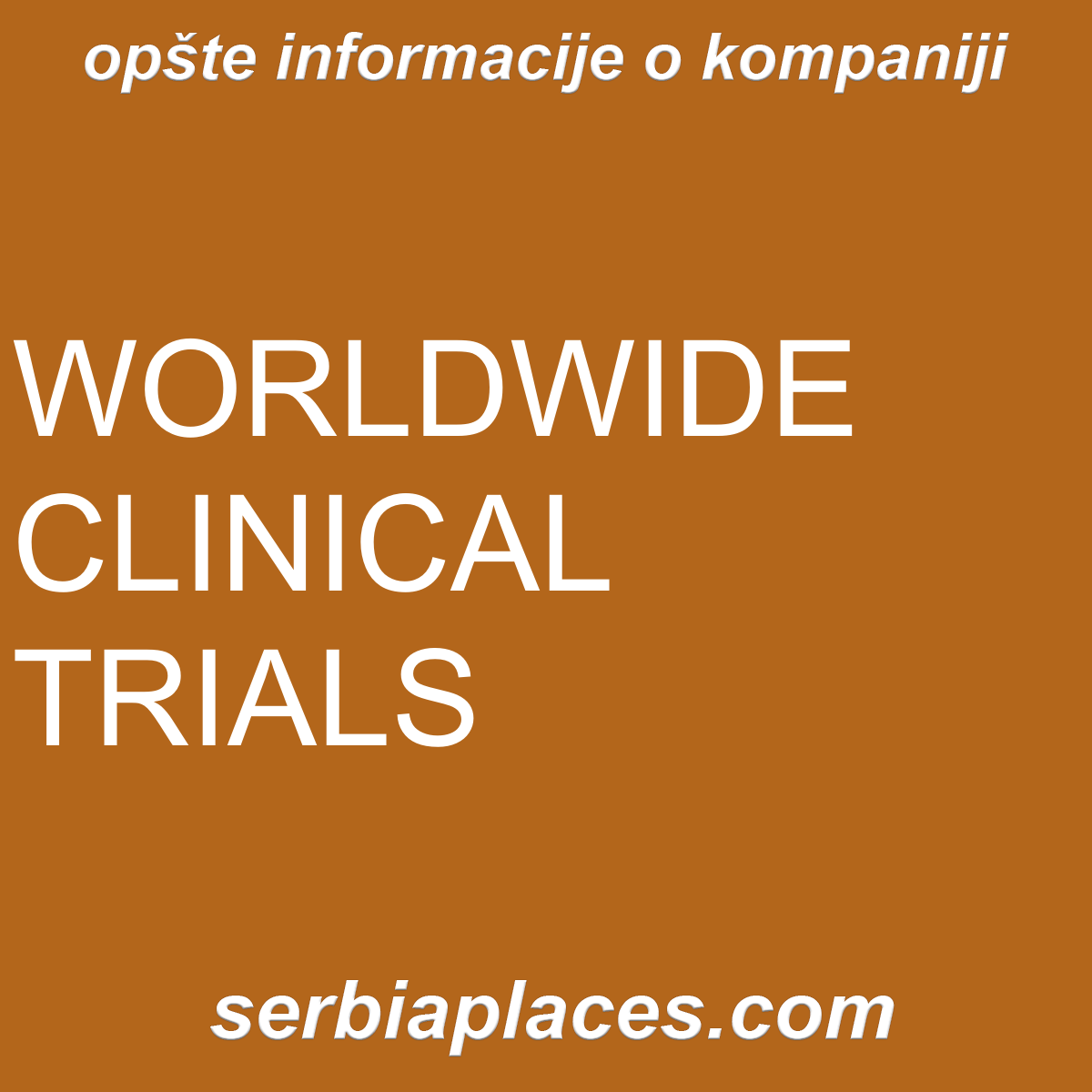 WORLDWIDE CLINICAL TRIALS